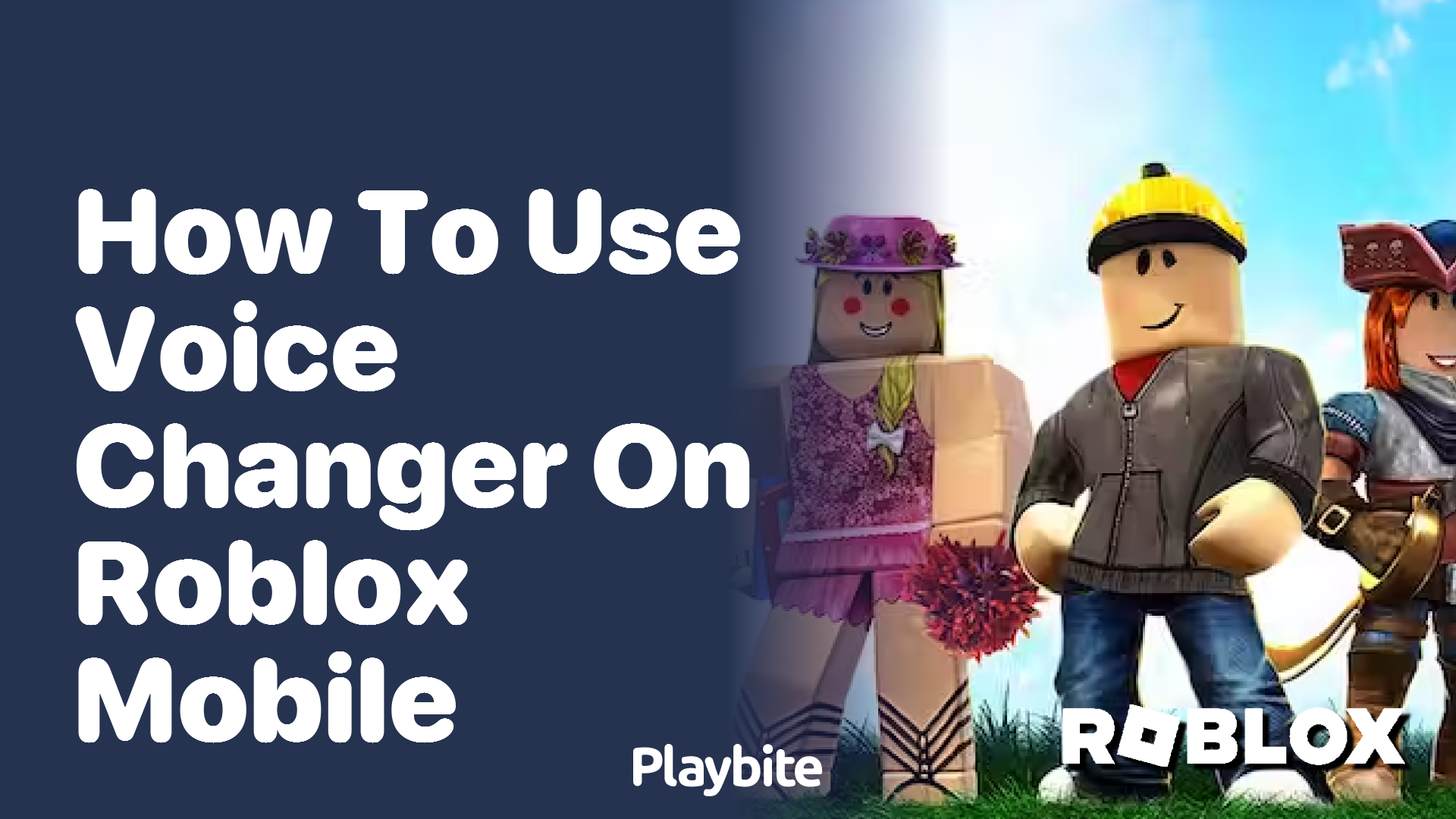 how to use a voice changer on roblox voice chat mobile