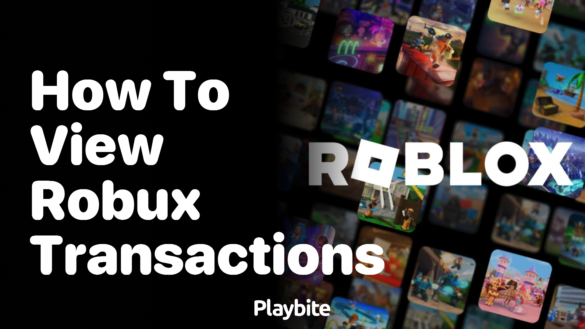 How to View Robux Transactions in Roblox