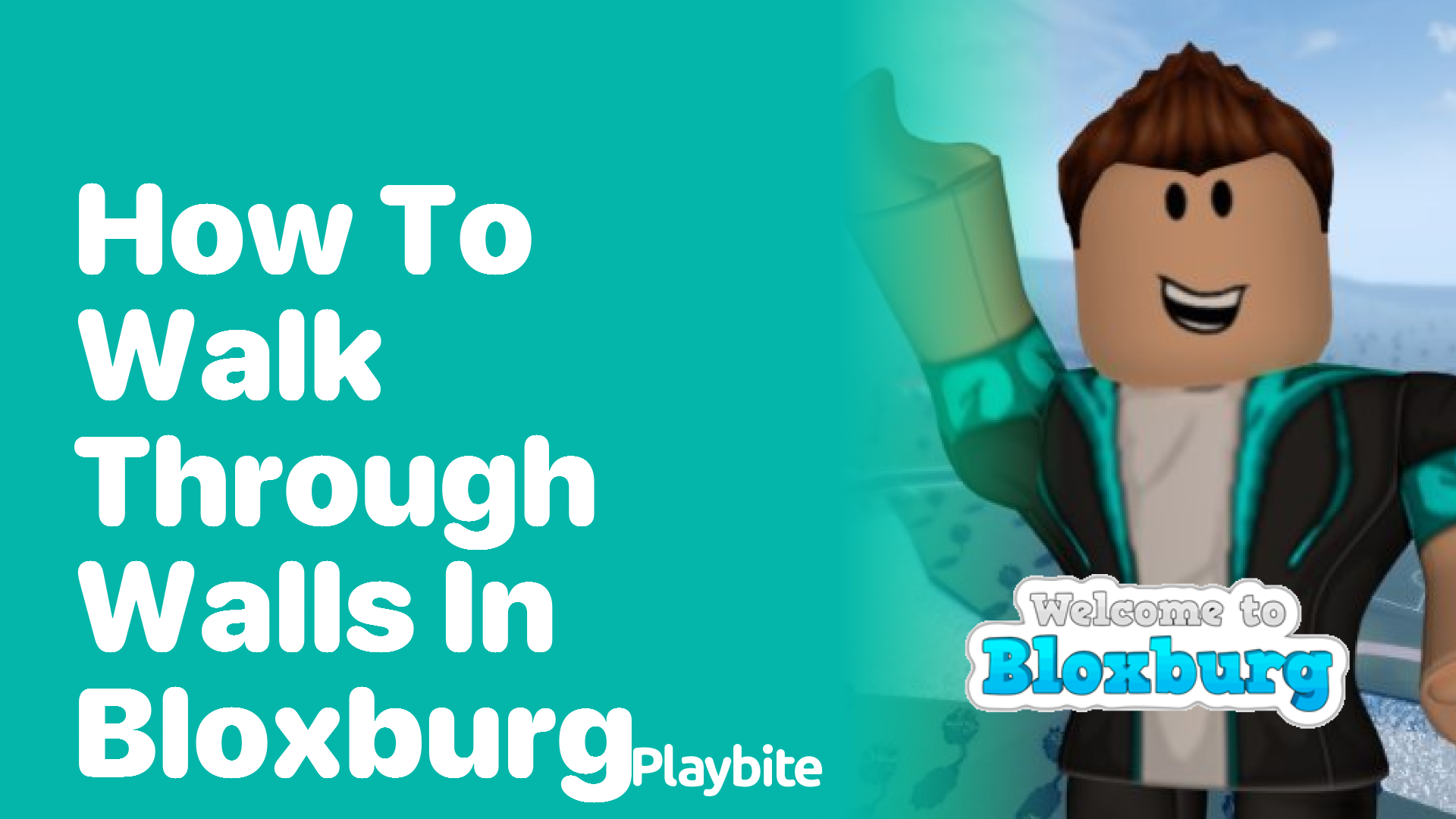 How to Walk Through Walls in Bloxburg