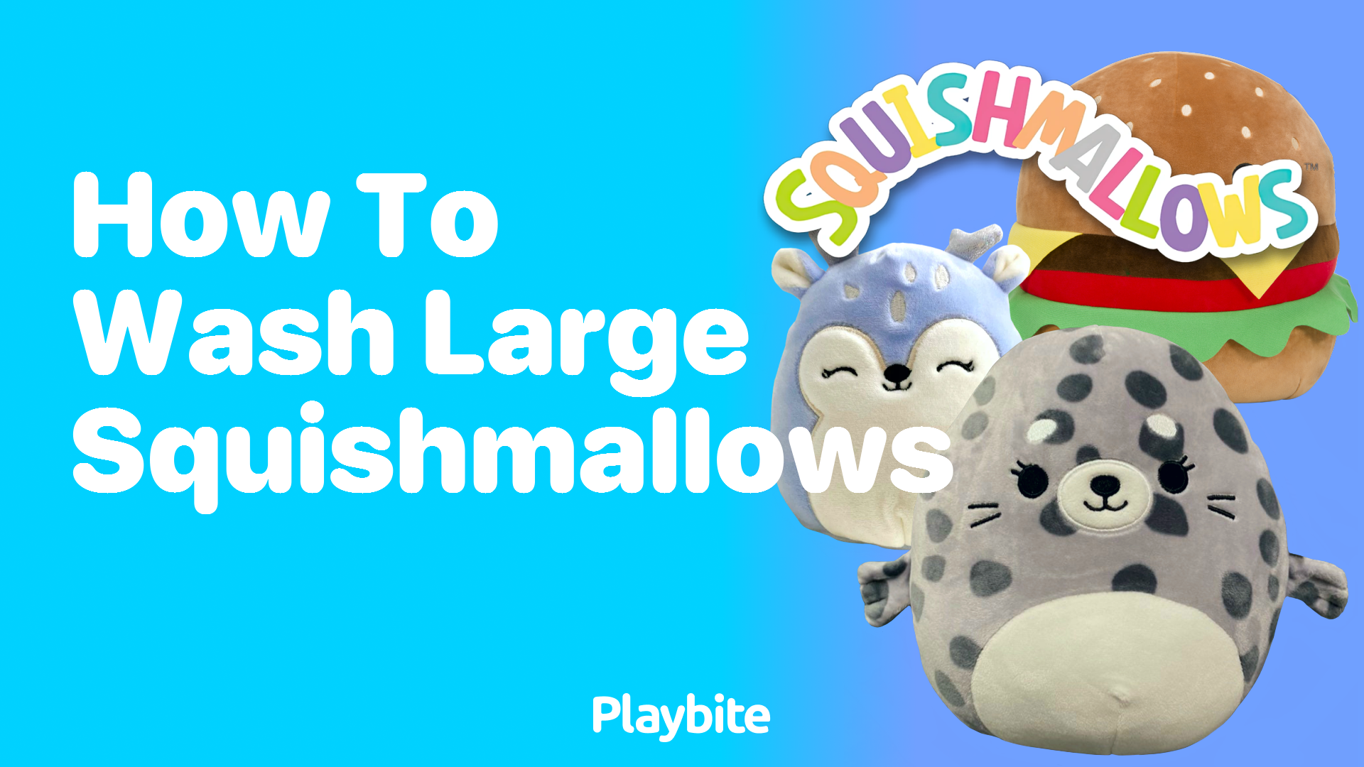 How to Wash Large Squishmallows: A Simple Guide