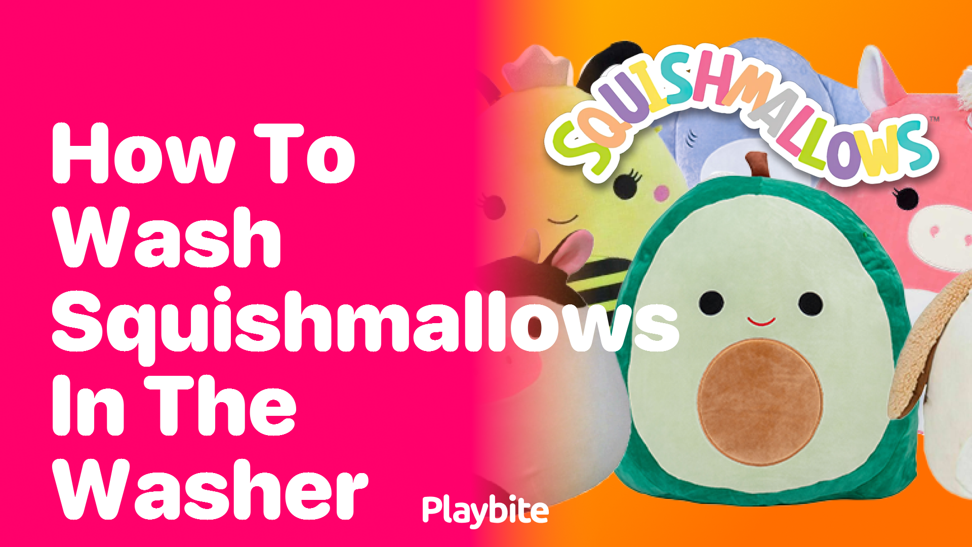 How to Wash Squishmallows in the Washer