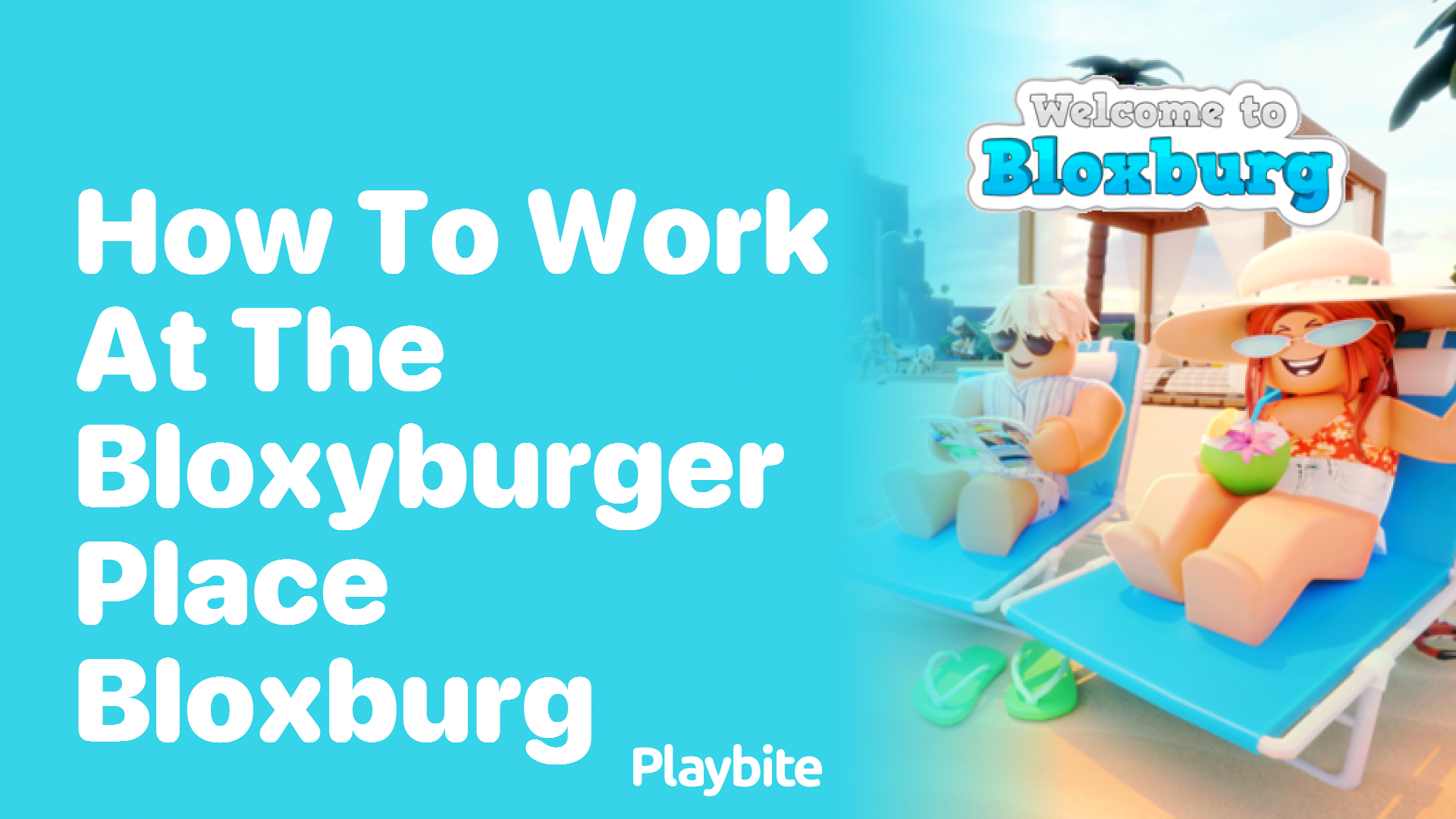 How to Work at the BloxyBurger Place in Bloxburg