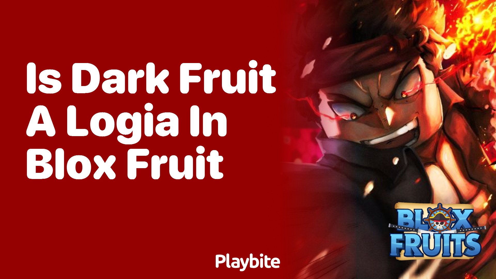 Is Dark Fruit a Logia in Blox Fruit?