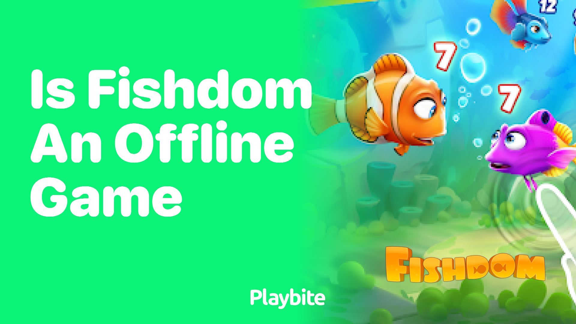 Is Fishdom an Offline Game? Let&#8217;s Dive In!