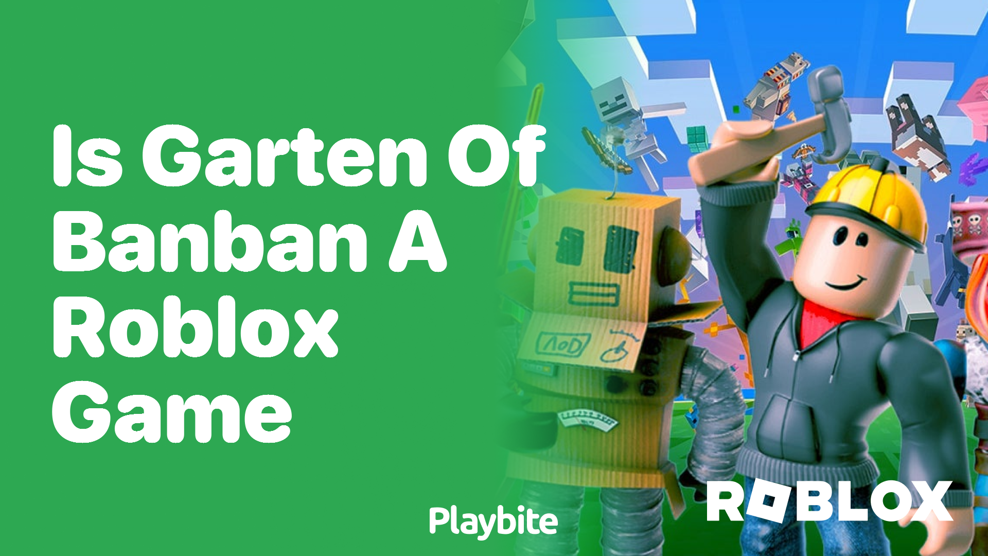 Is Garten of Banban a Roblox Game? Let&#8217;s Find Out!