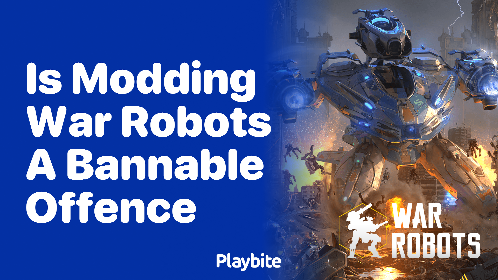 Is Modding War Robots a Bannable Offense? Find Out Here!