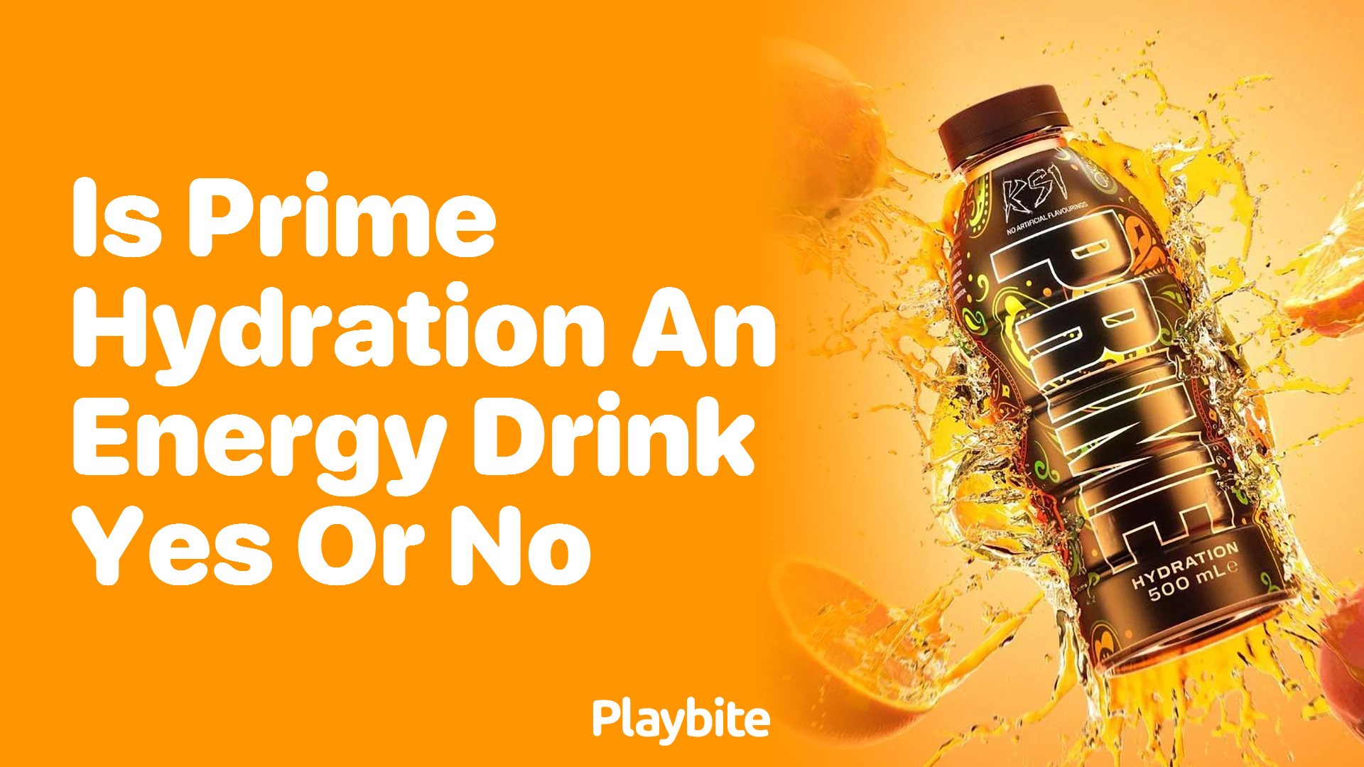 Is Prime Hydration an Energy Drink? Yes or No