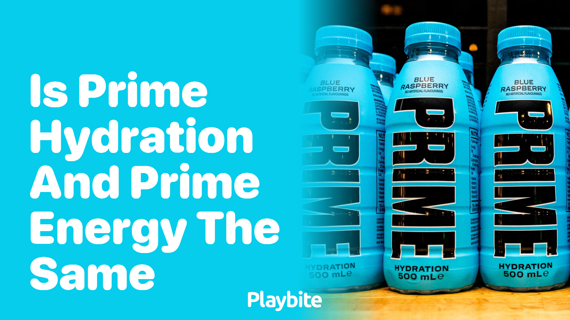 Is Prime Hydration and Prime Energy the Same? Unveiling the Facts