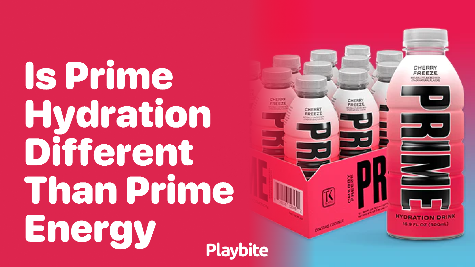 Is Prime Hydration Different Than Prime Energy?