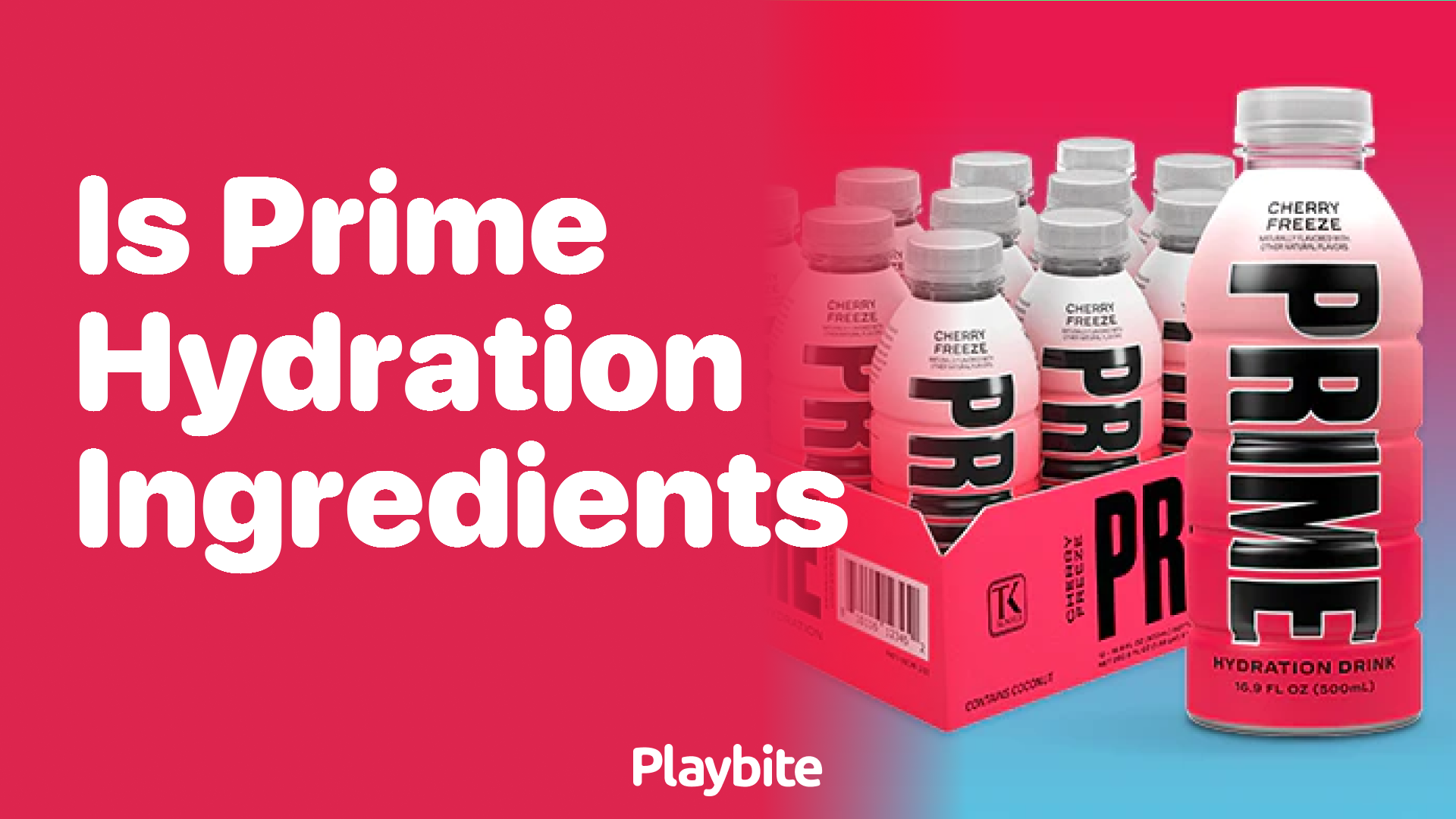 What Goes into Prime Hydration?