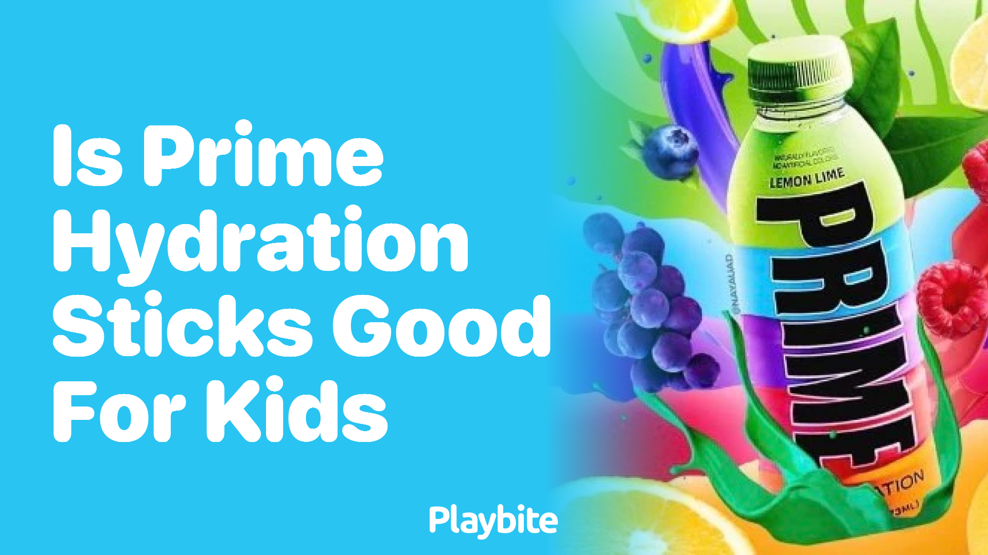 Is Prime Hydration Sticks Good for Kids?