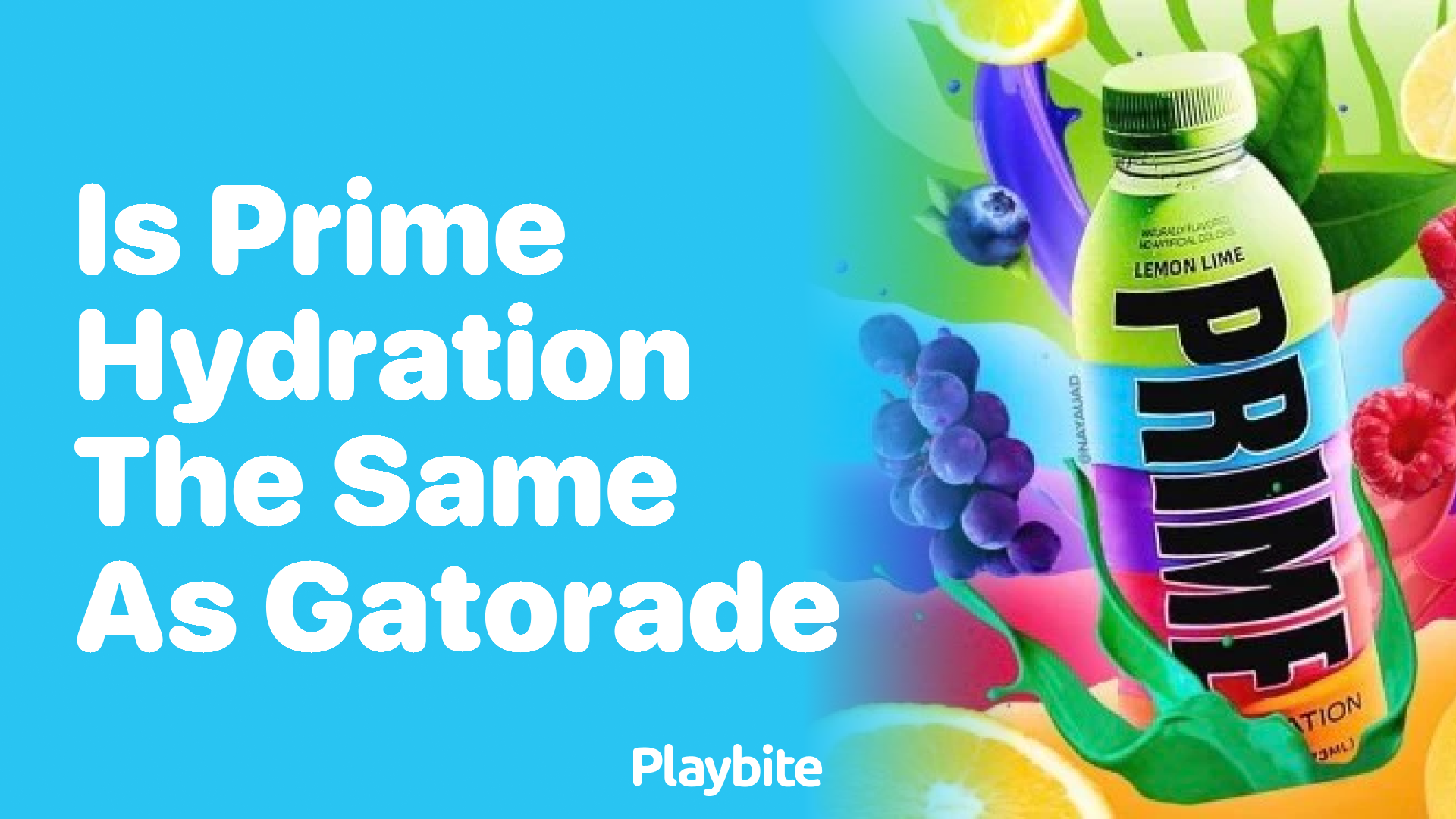 Is Prime Hydration the Same as Gatorade? Unveiling the Truth