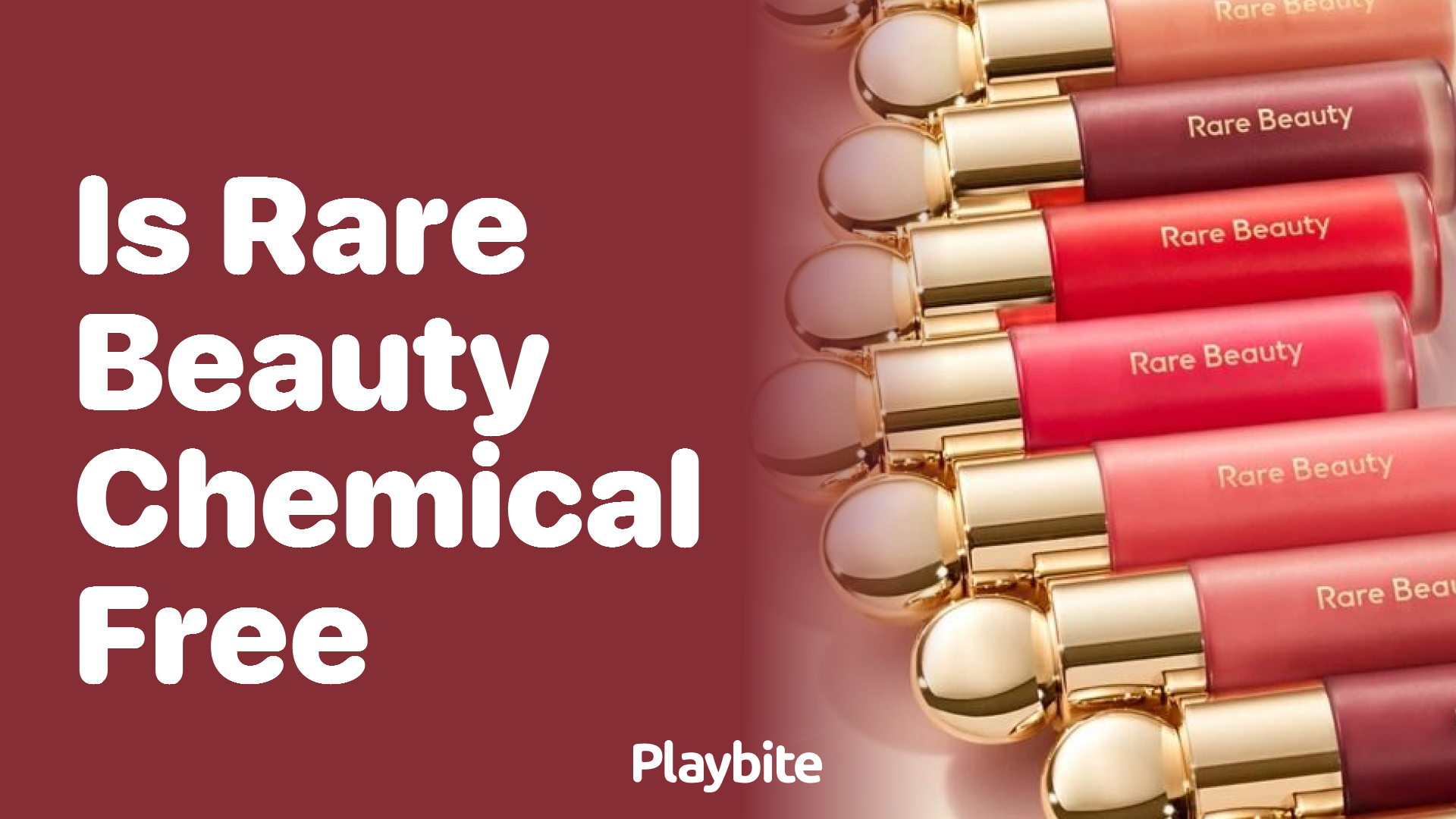 Is Rare Beauty Chemical Free? Discover the Facts