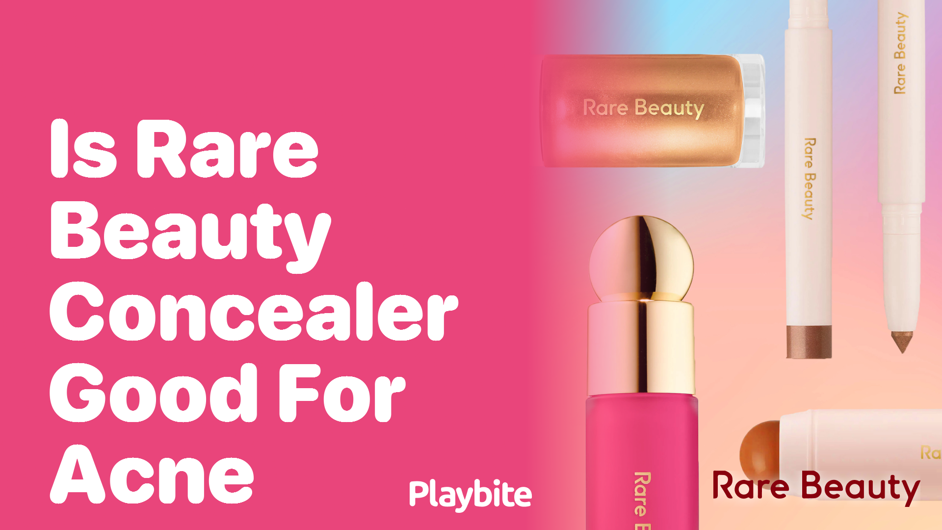 Is Rare Beauty Concealer Good for Acne?