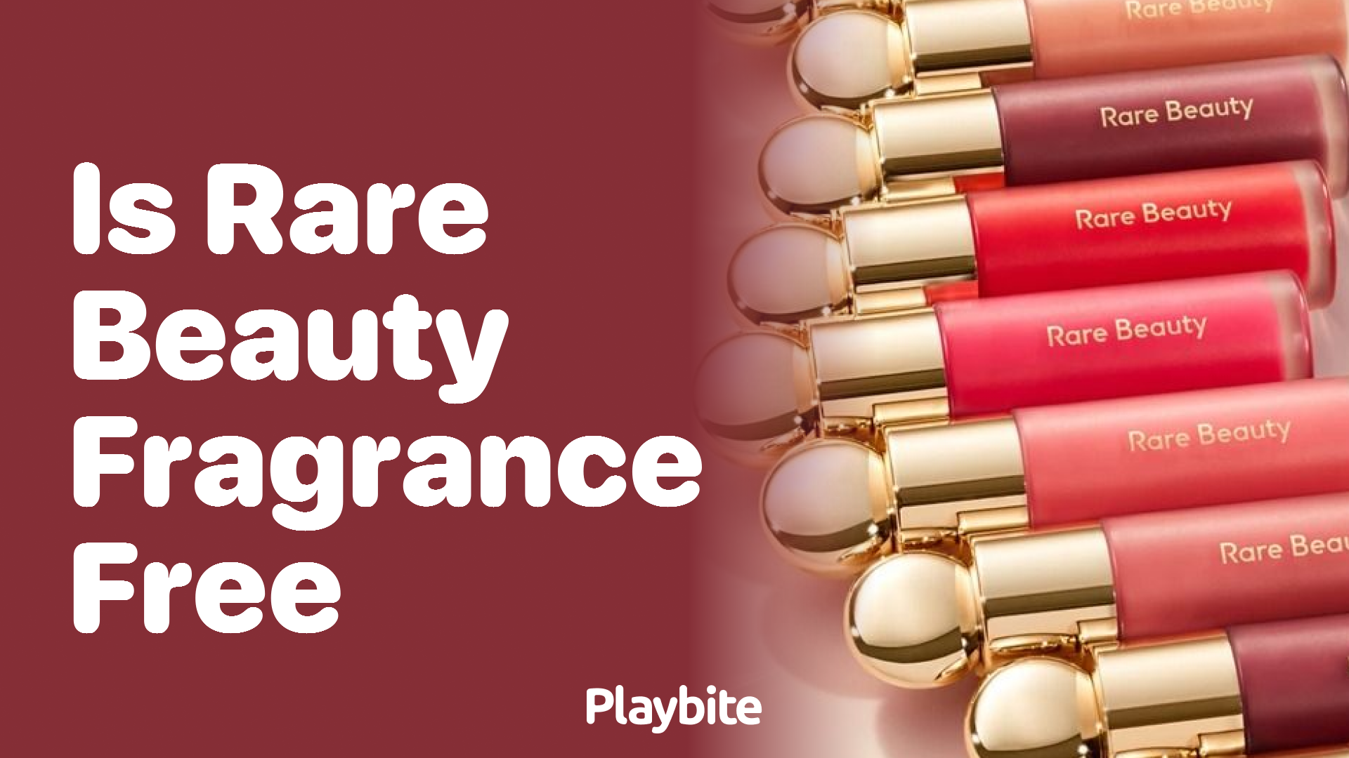 Is Rare Beauty Fragrance-Free?