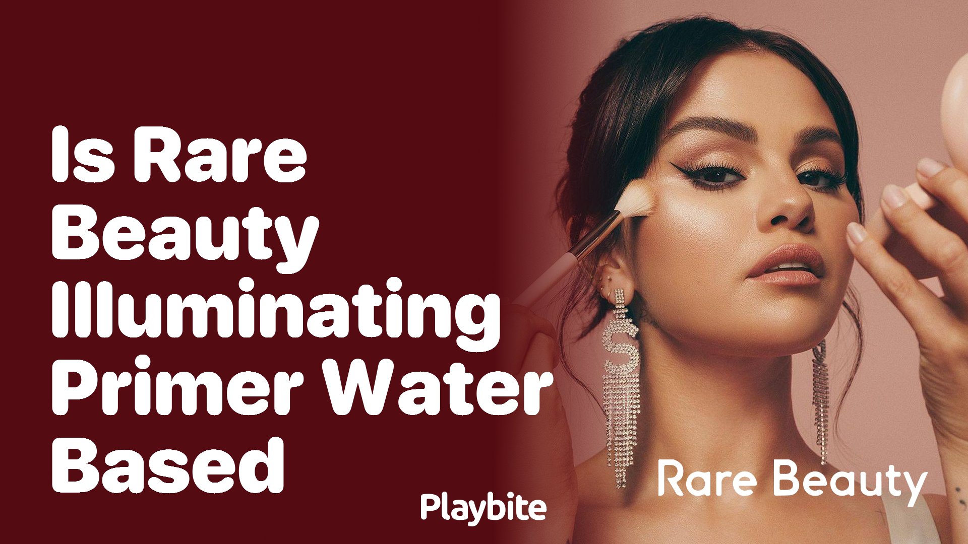 Is Rare Beauty Illuminating Primer Water-Based?