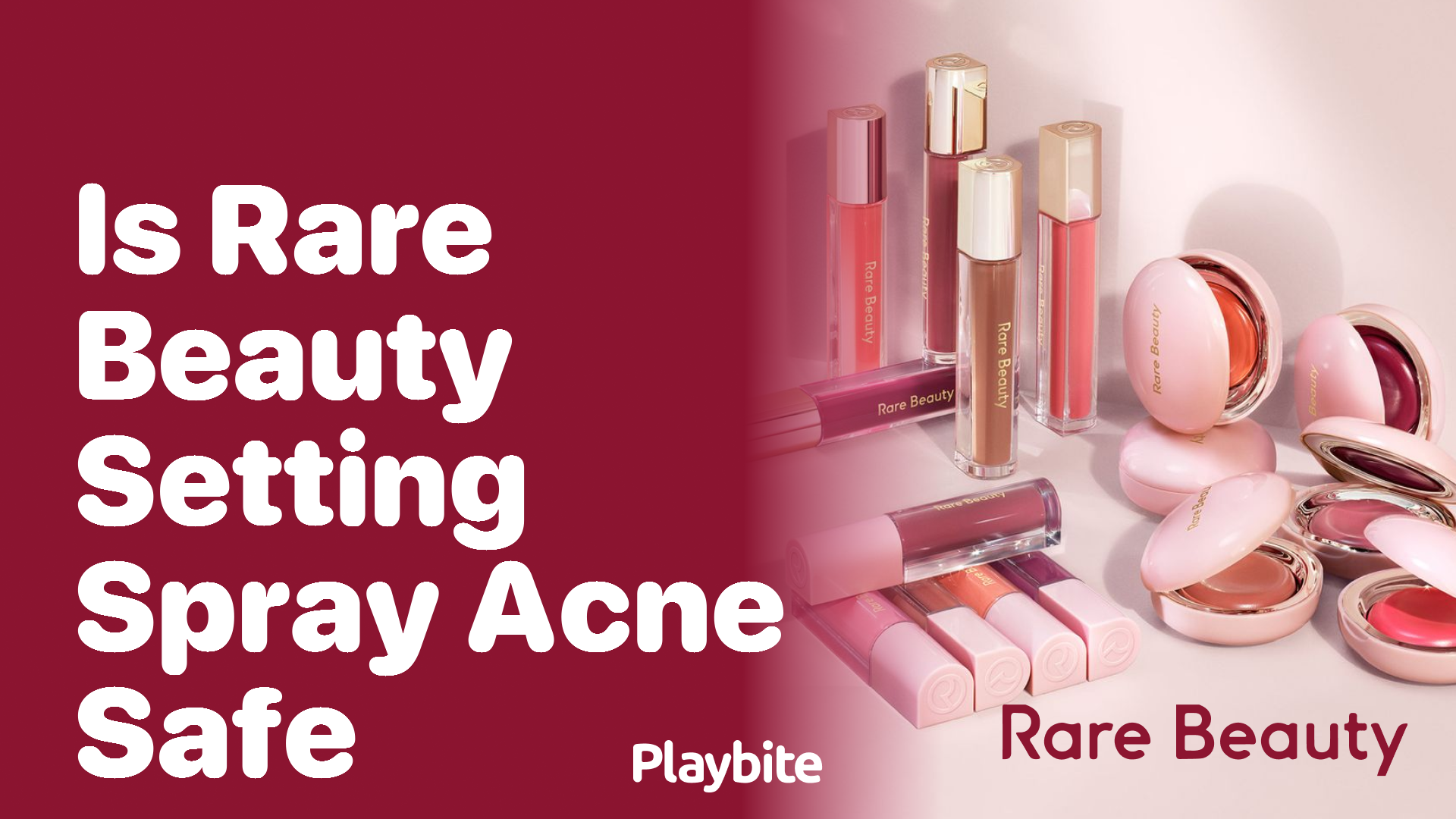 Is Rare Beauty Setting Spray Acne Safe?