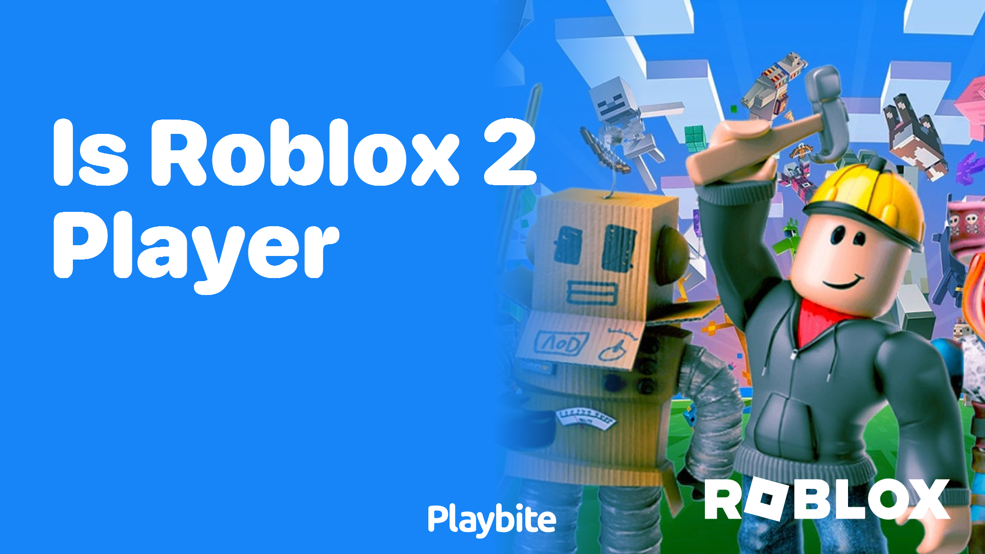 Is Roblox a 2-Player Game? Unpacking the Multiplayer Aspect - Playbite