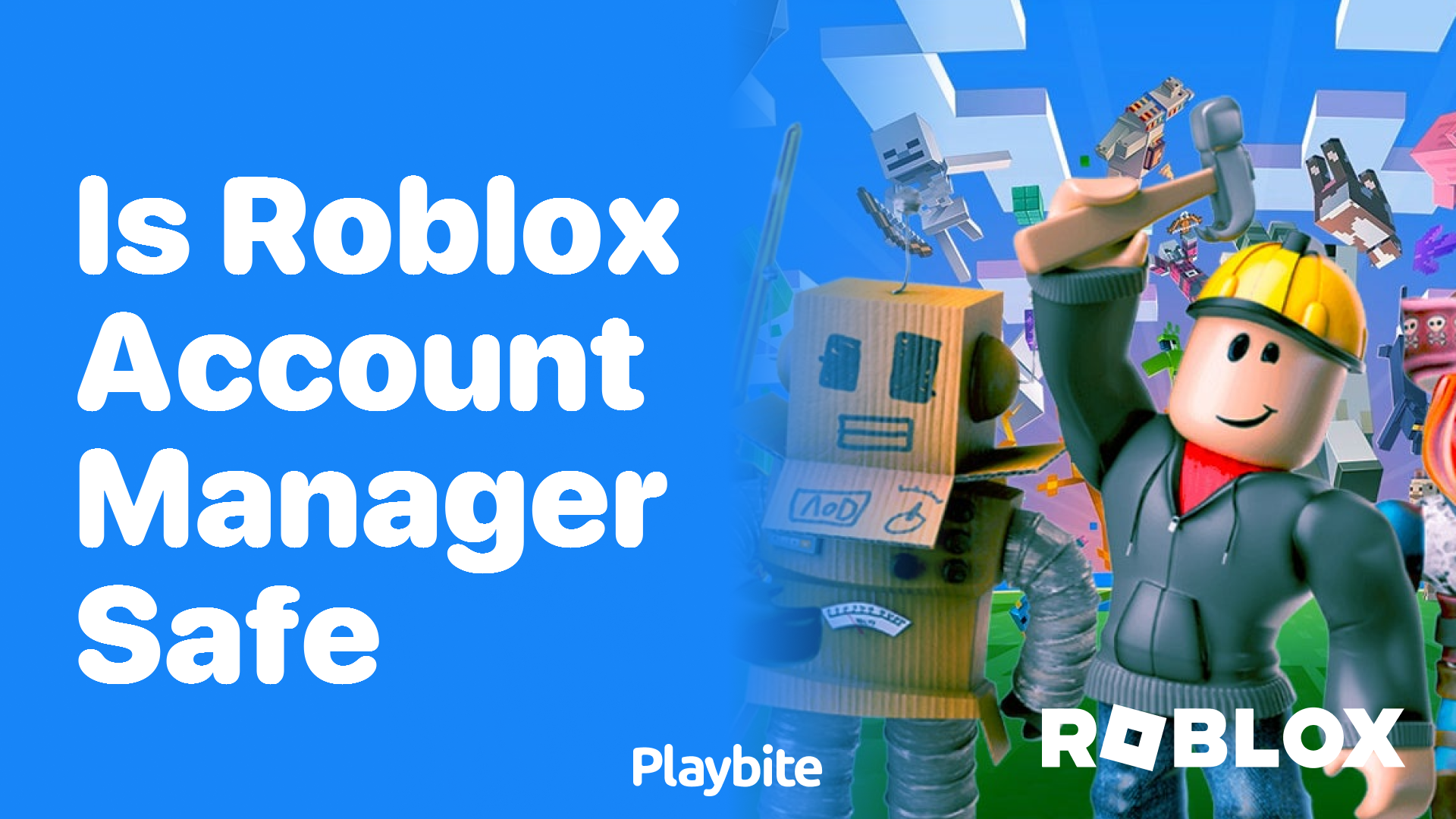 Is Roblox Account Manager Safe? Unpacking the Details - Playbite