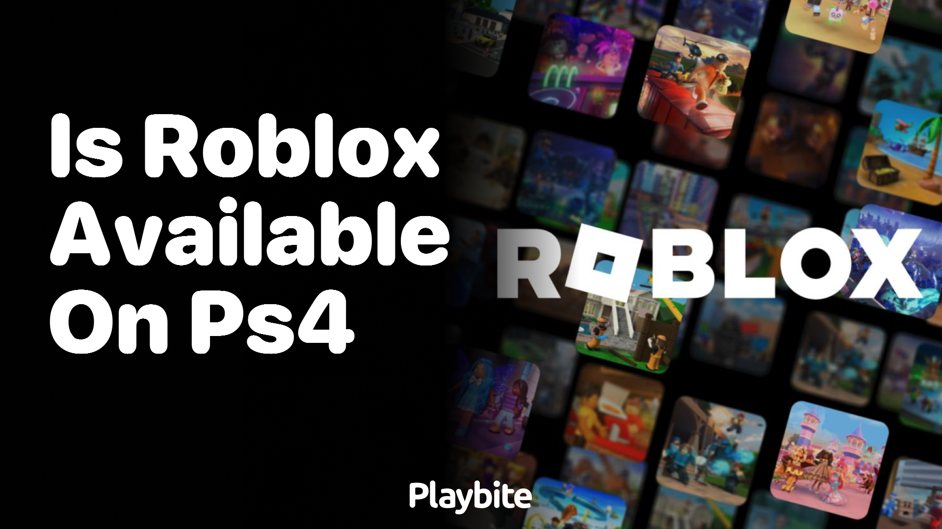 Is Roblox Available on PS4? Everything You Need to Know