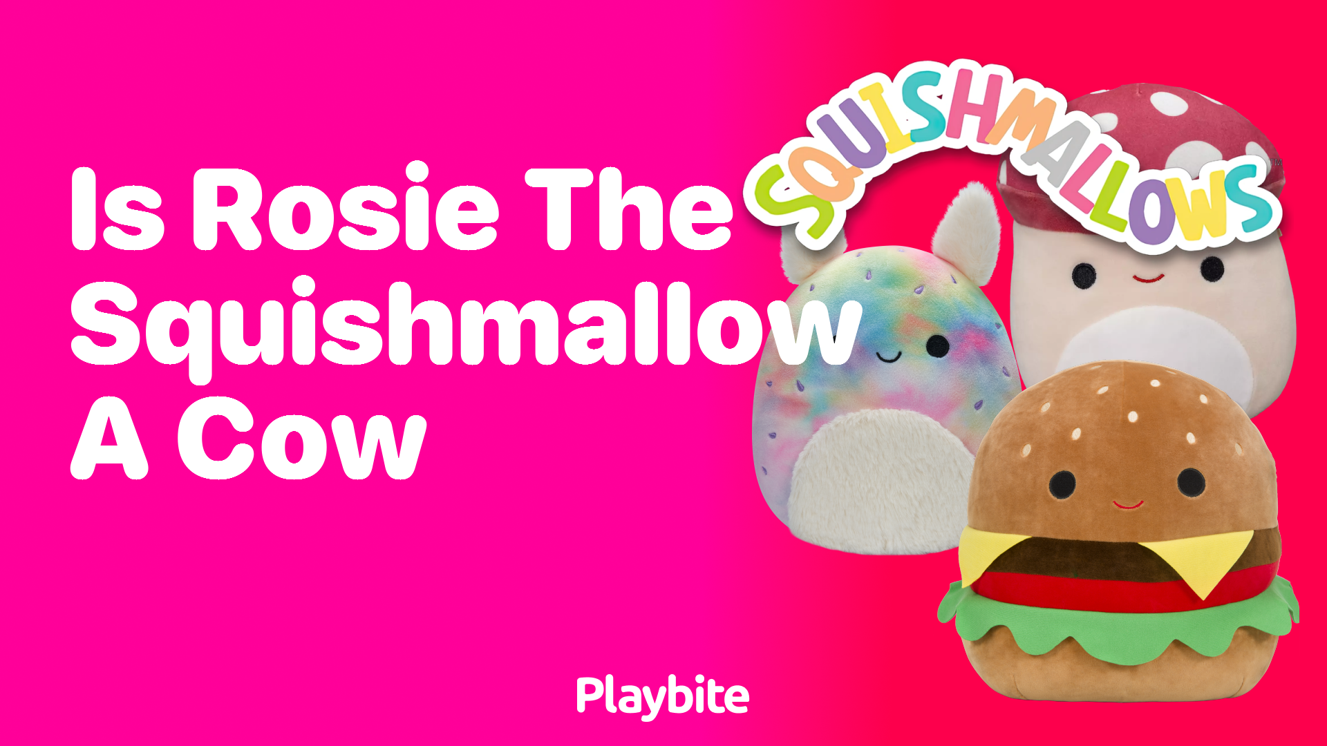 Is Rosie the Squishmallow a Cow?