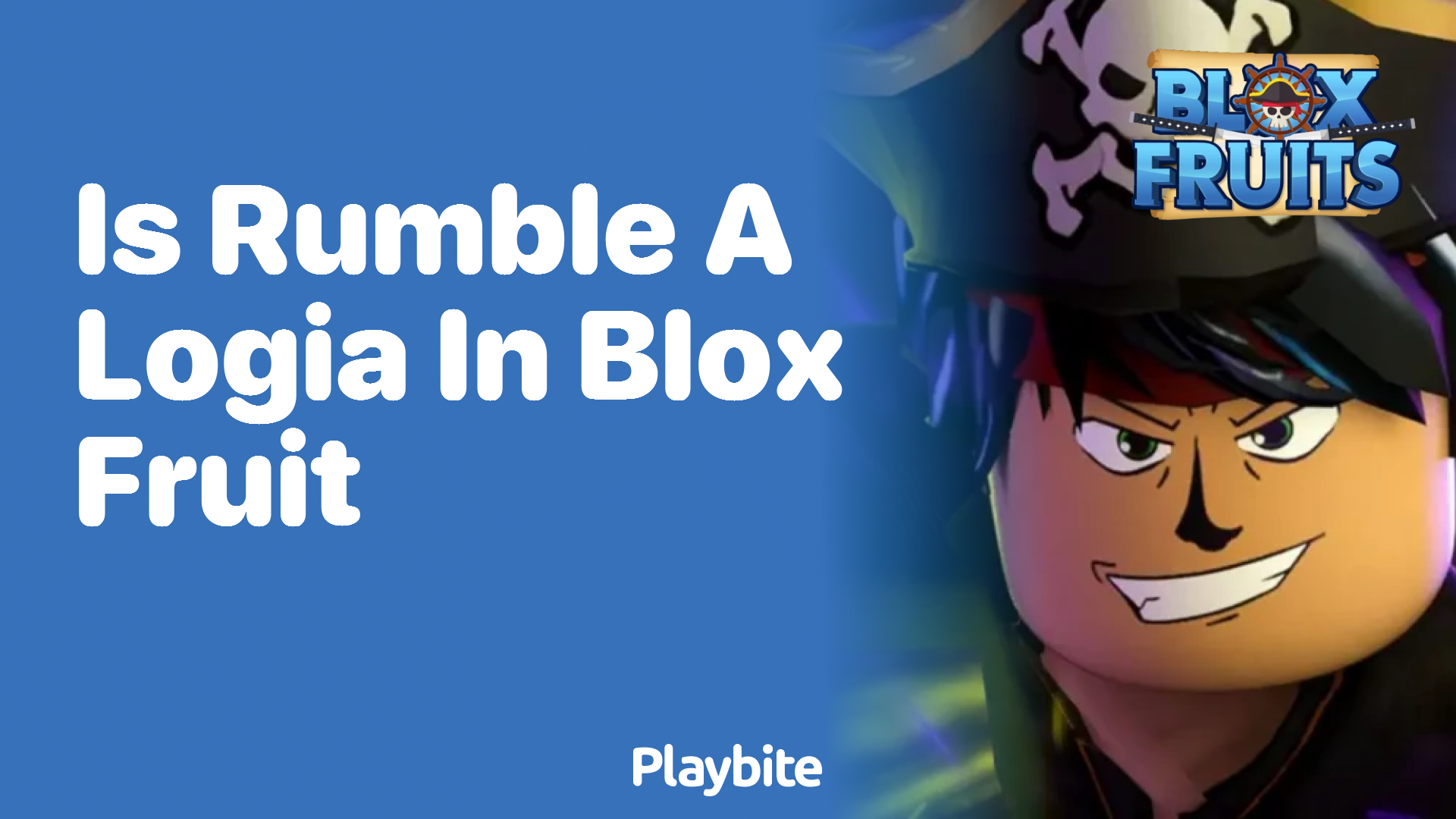 Is Rumble a Logia Type in Blox Fruit?