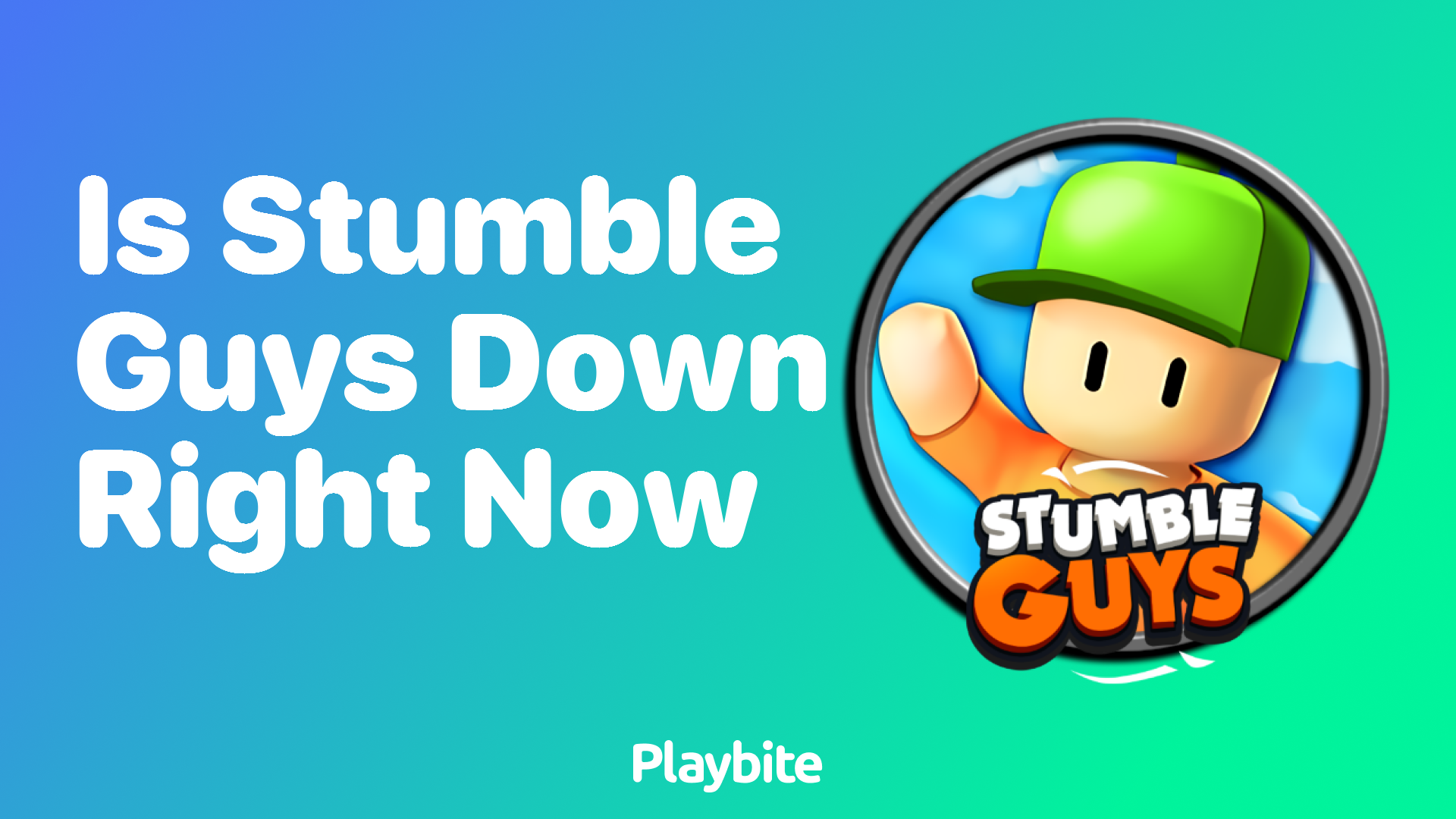 Is Stumble Guys Down Right Now? Let&#8217;s Find Out!