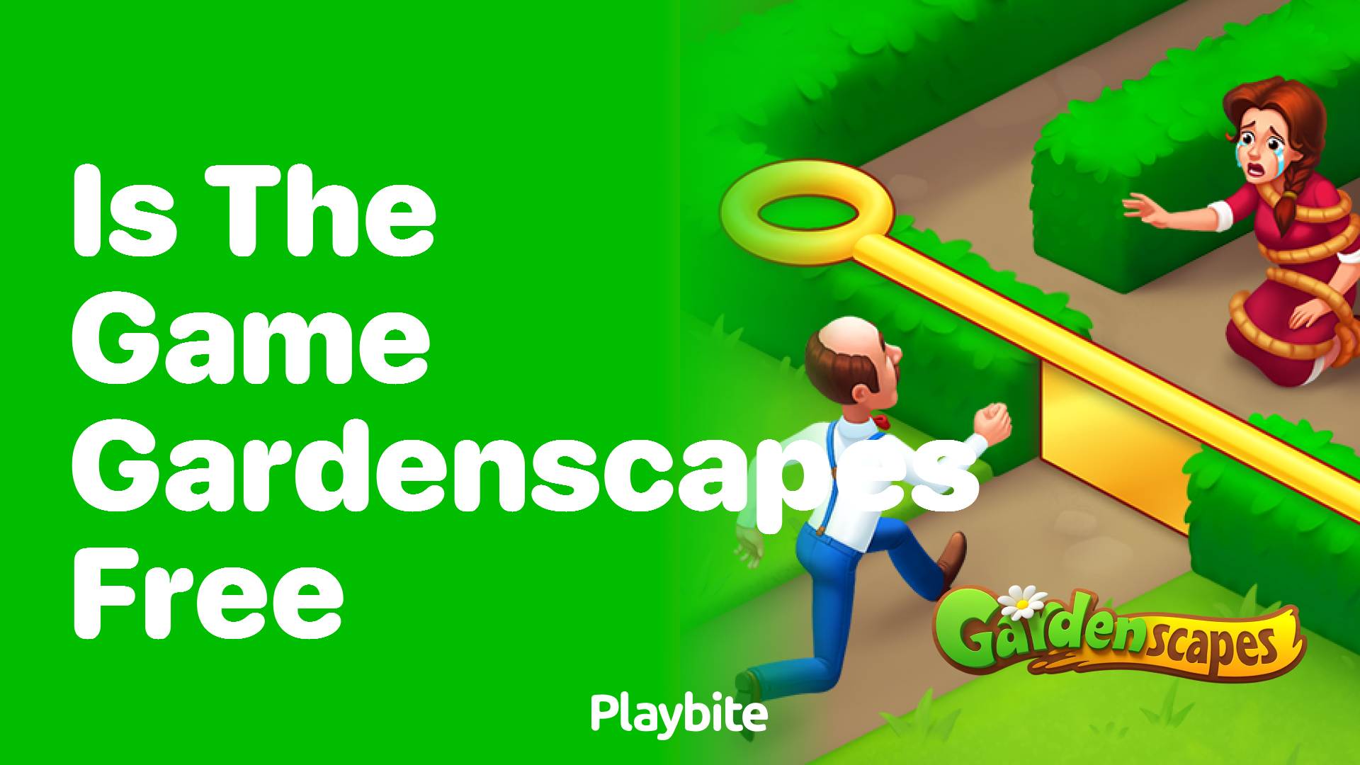 Is the Game Gardenscapes Free?