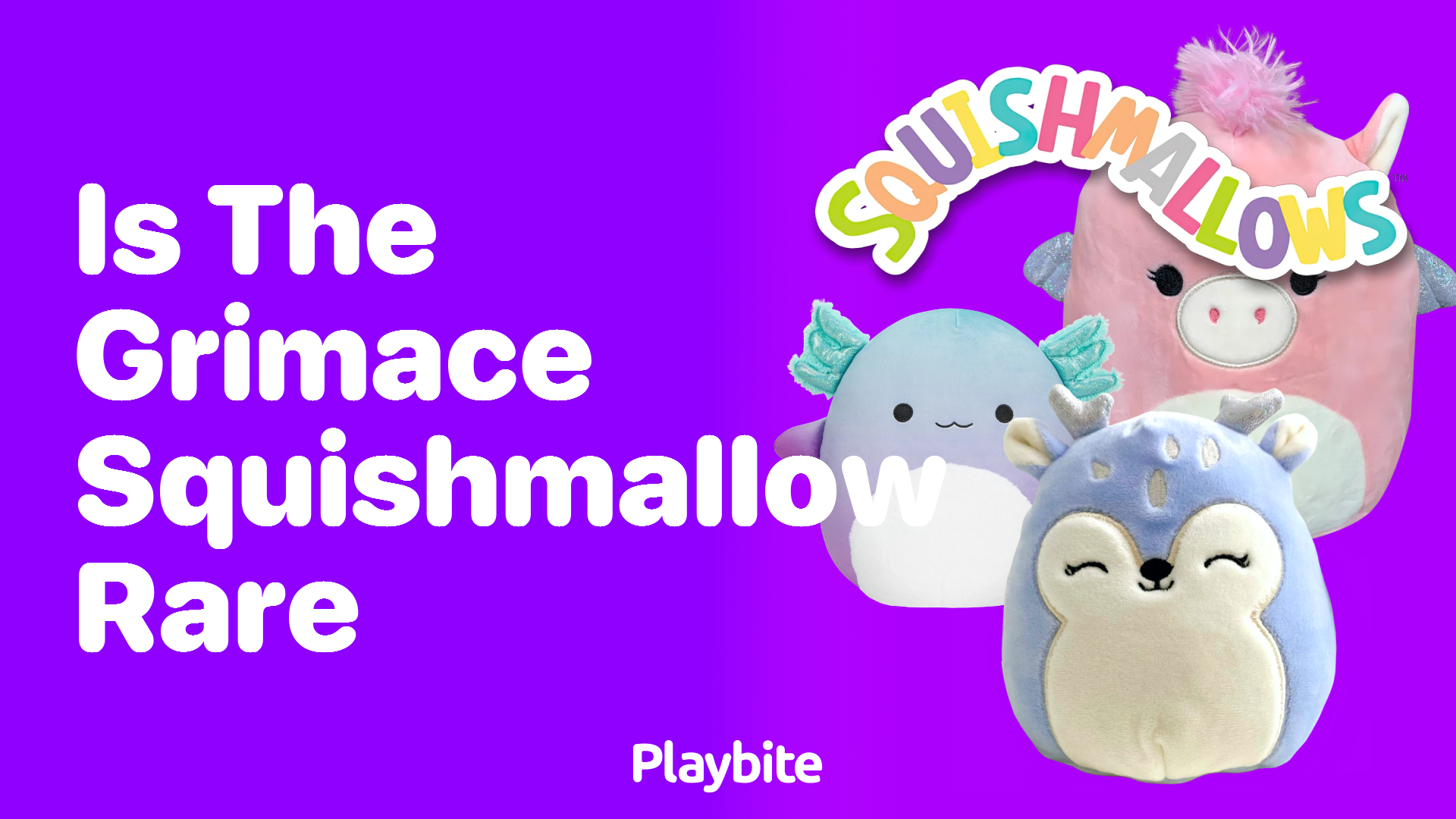 Is the Grimace Squishmallow Rare?