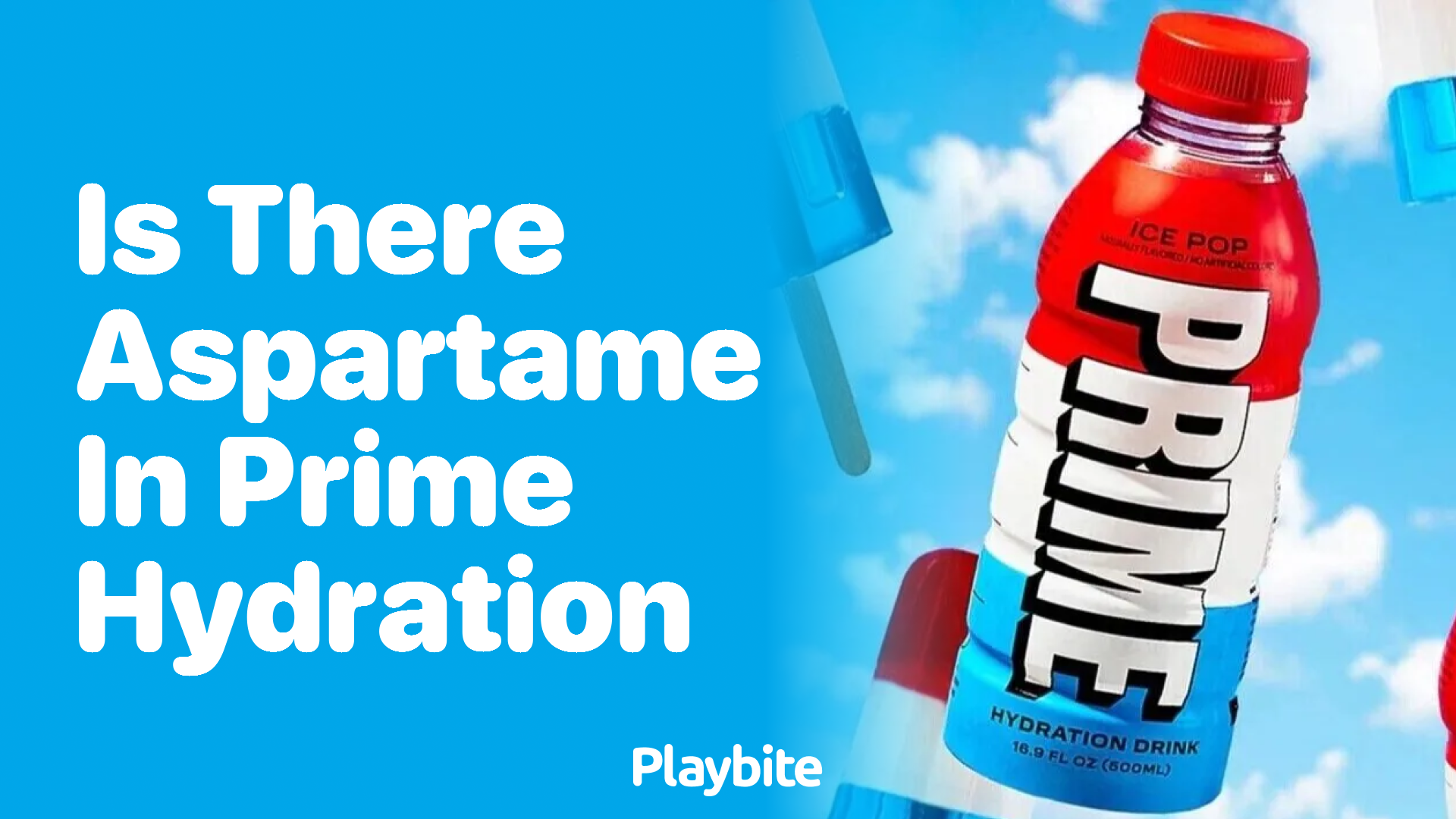 Is There Aspartame in Prime Hydration?