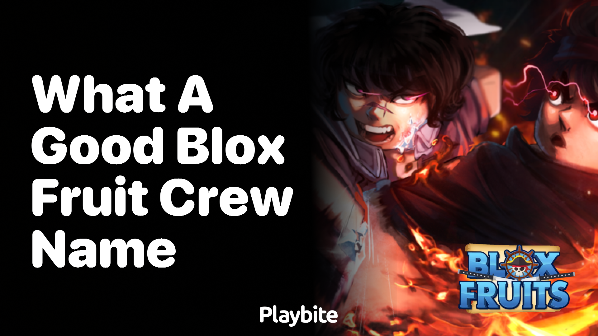 What&#8217;s a Good Name for Your Blox Fruit Crew?