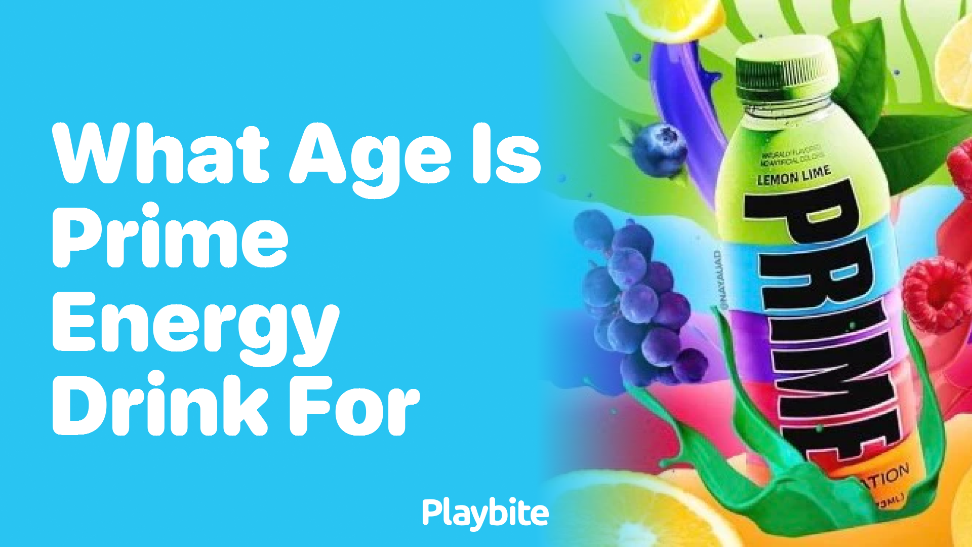 What Age Is Prime Energy Drink For? Find Out Here!