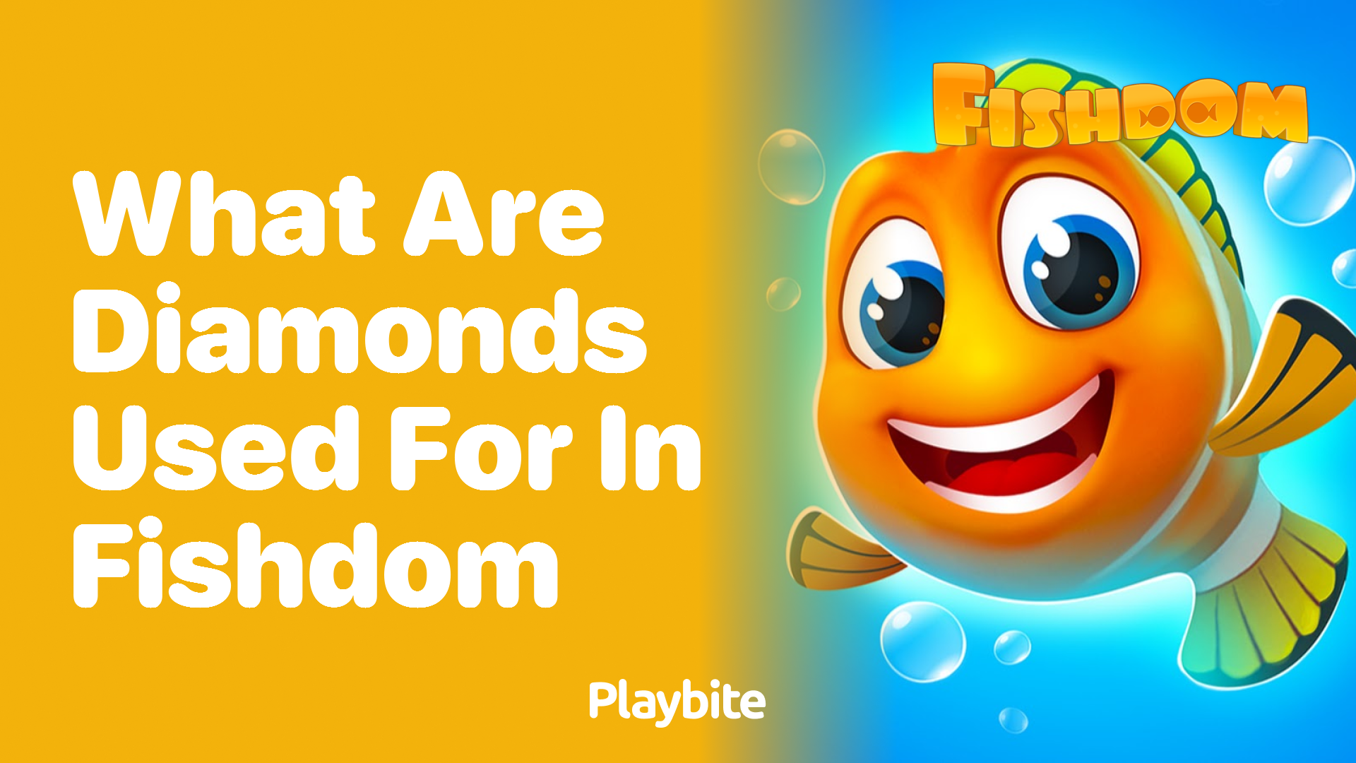 What Are Diamonds Used For in Fishdom?