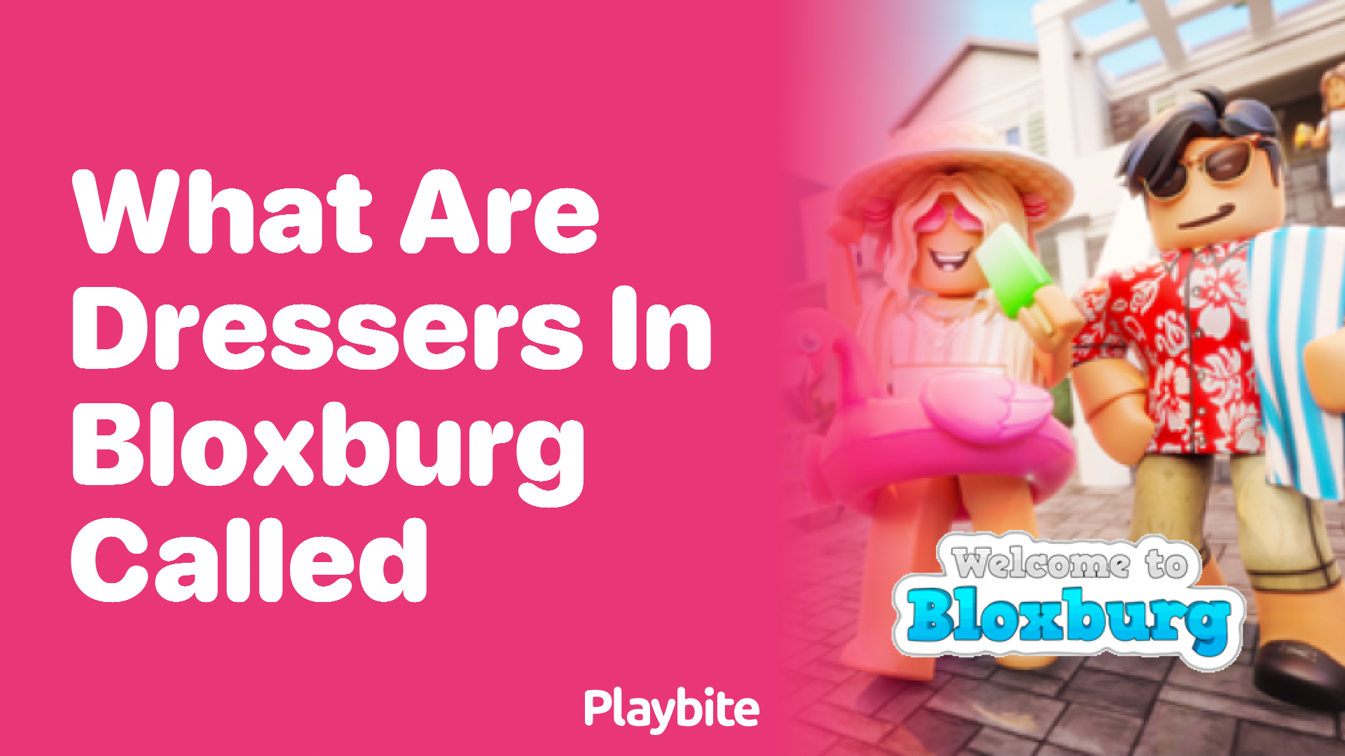 What Are Dressers Called in Bloxburg?