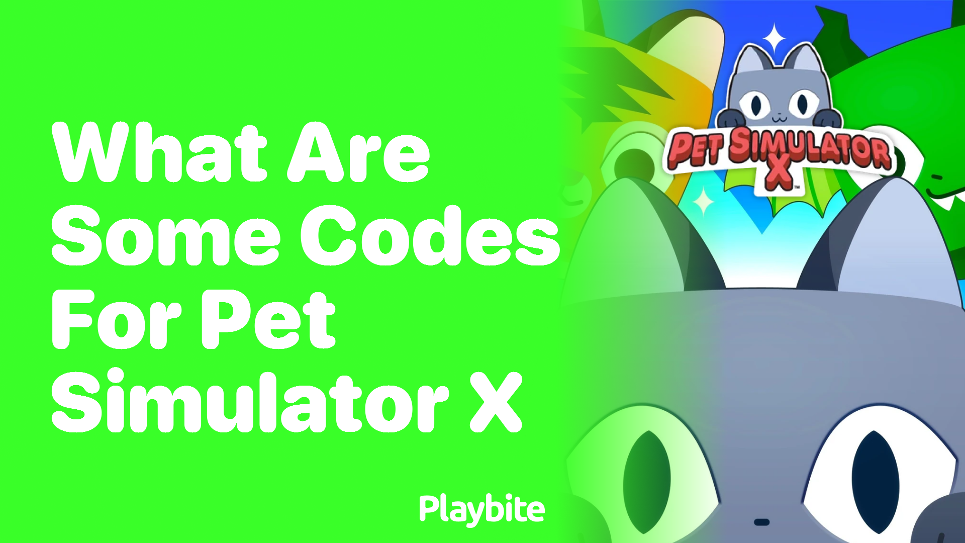 What Are Some Codes for Pet Simulator X?