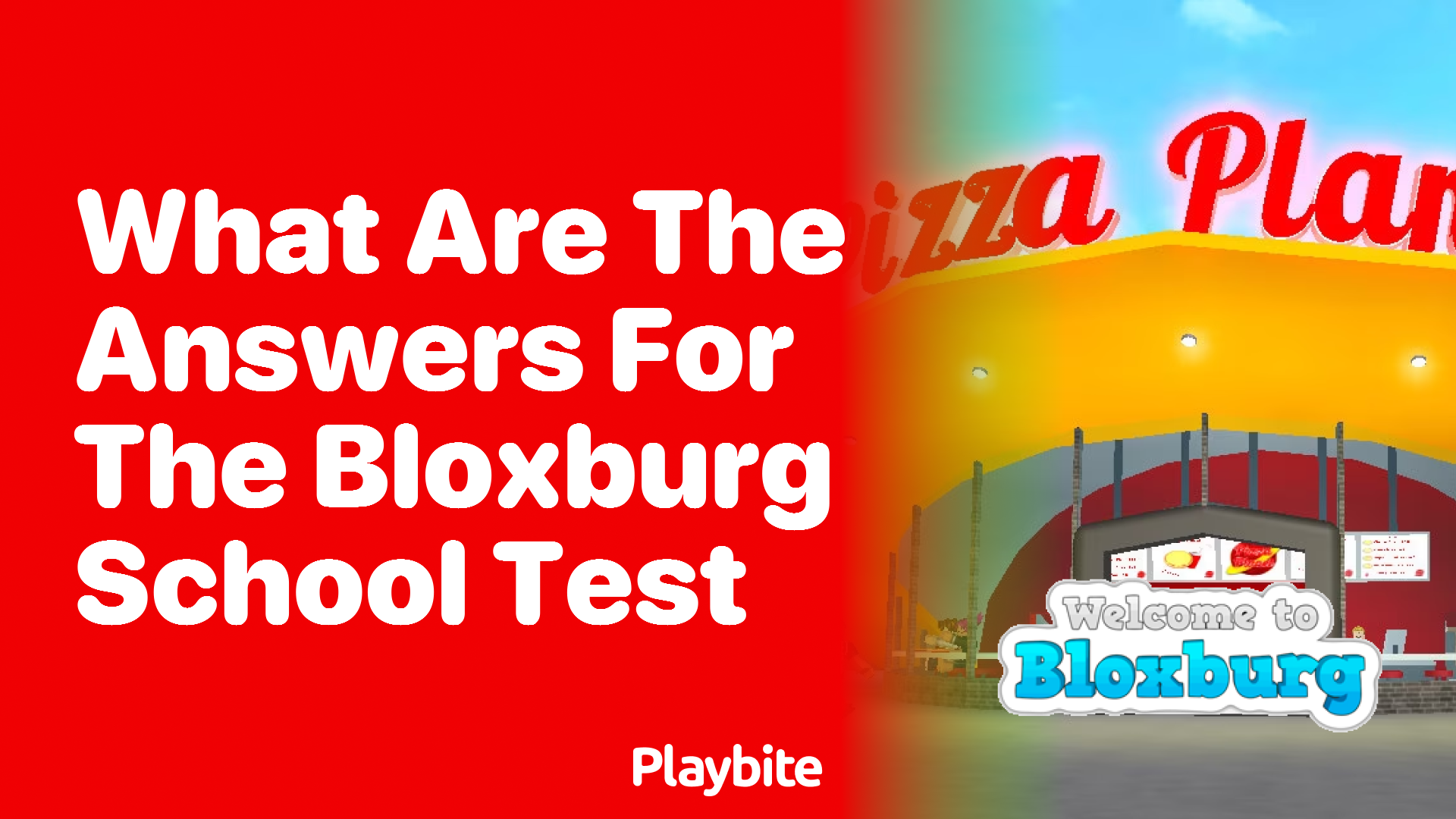 What are the Answers for the Bloxburg School Test?