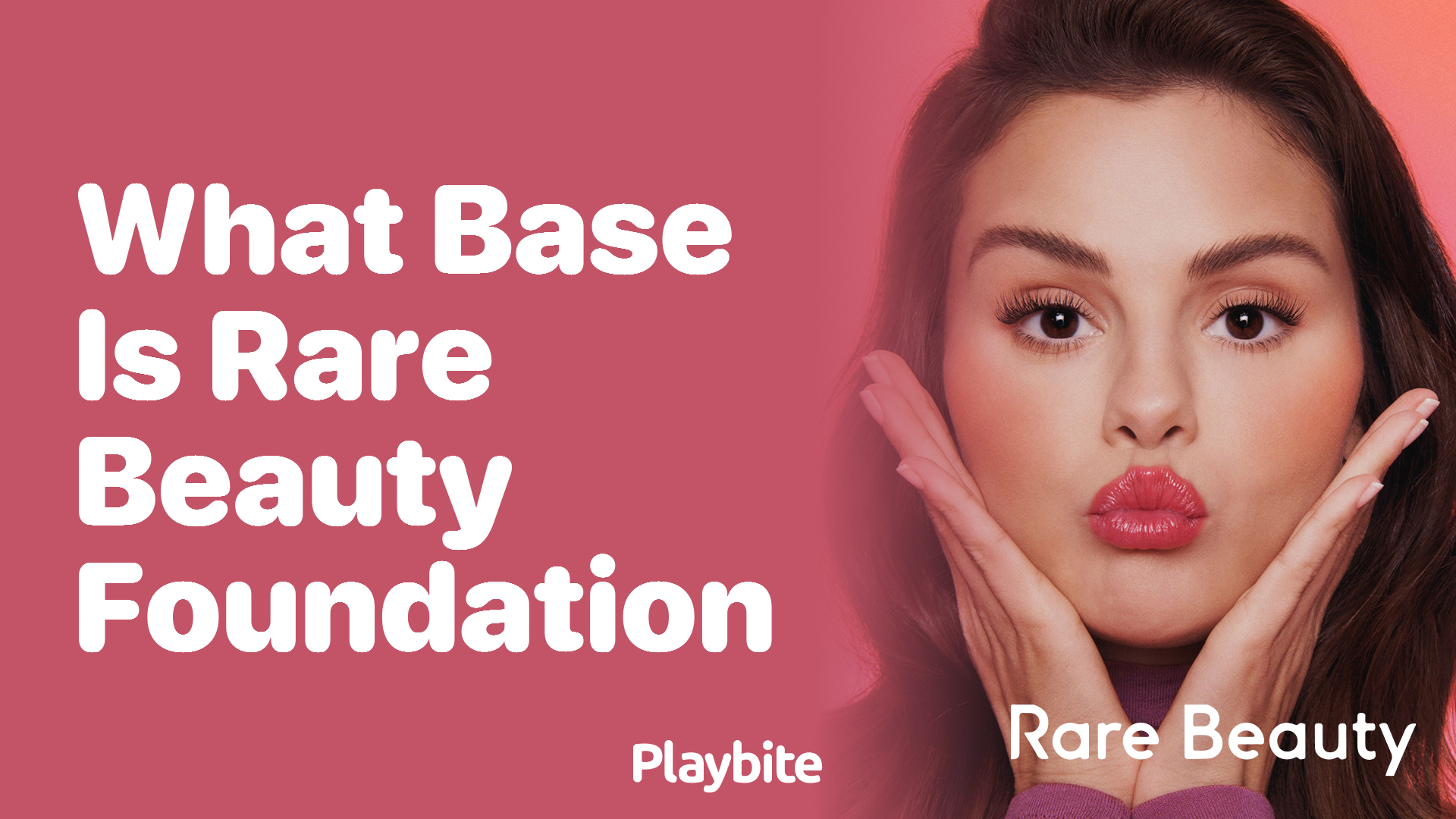 What Base Is Rare Beauty Foundation Made Of?