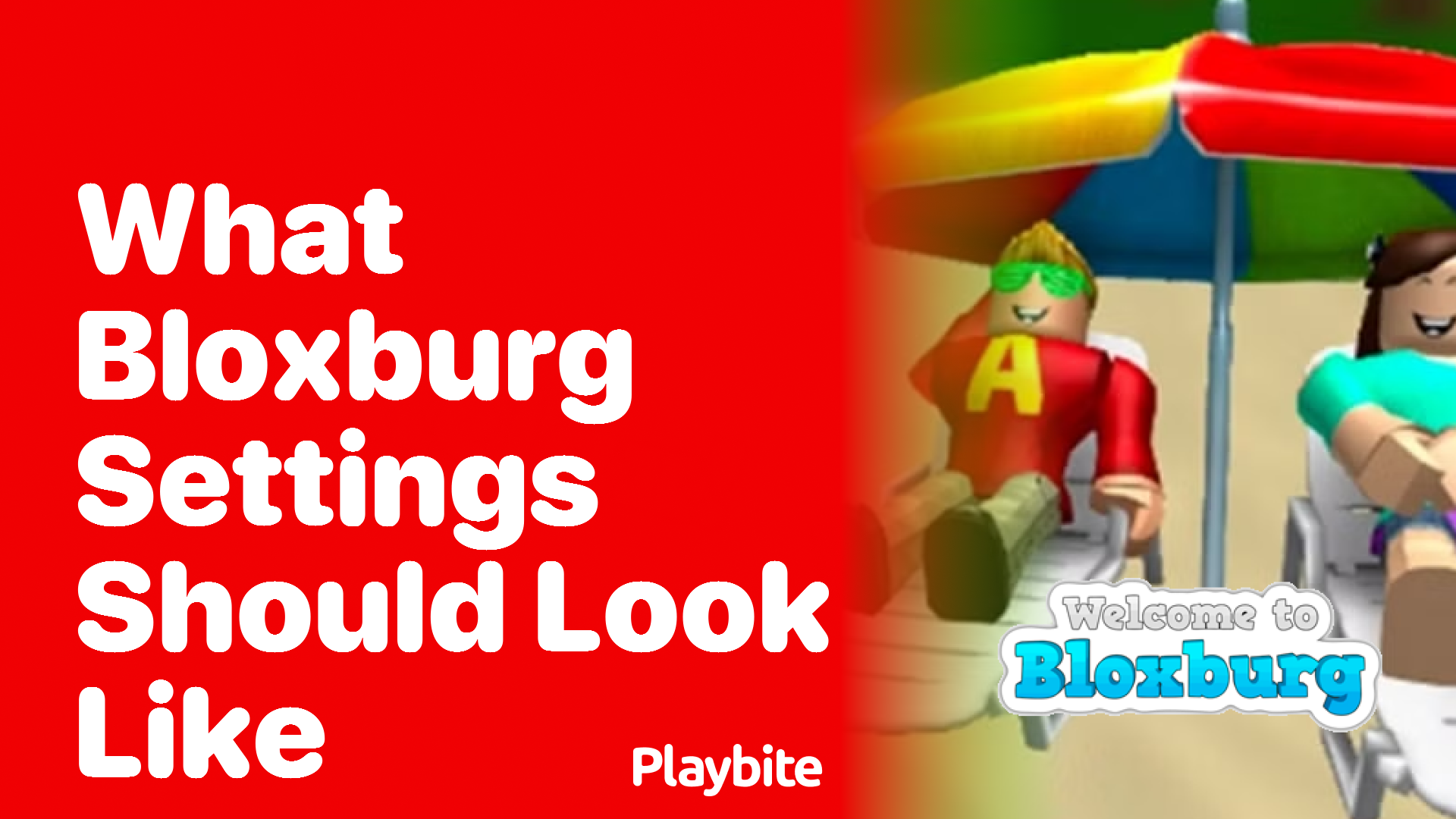 What Should Your Bloxburg Settings Look Like?