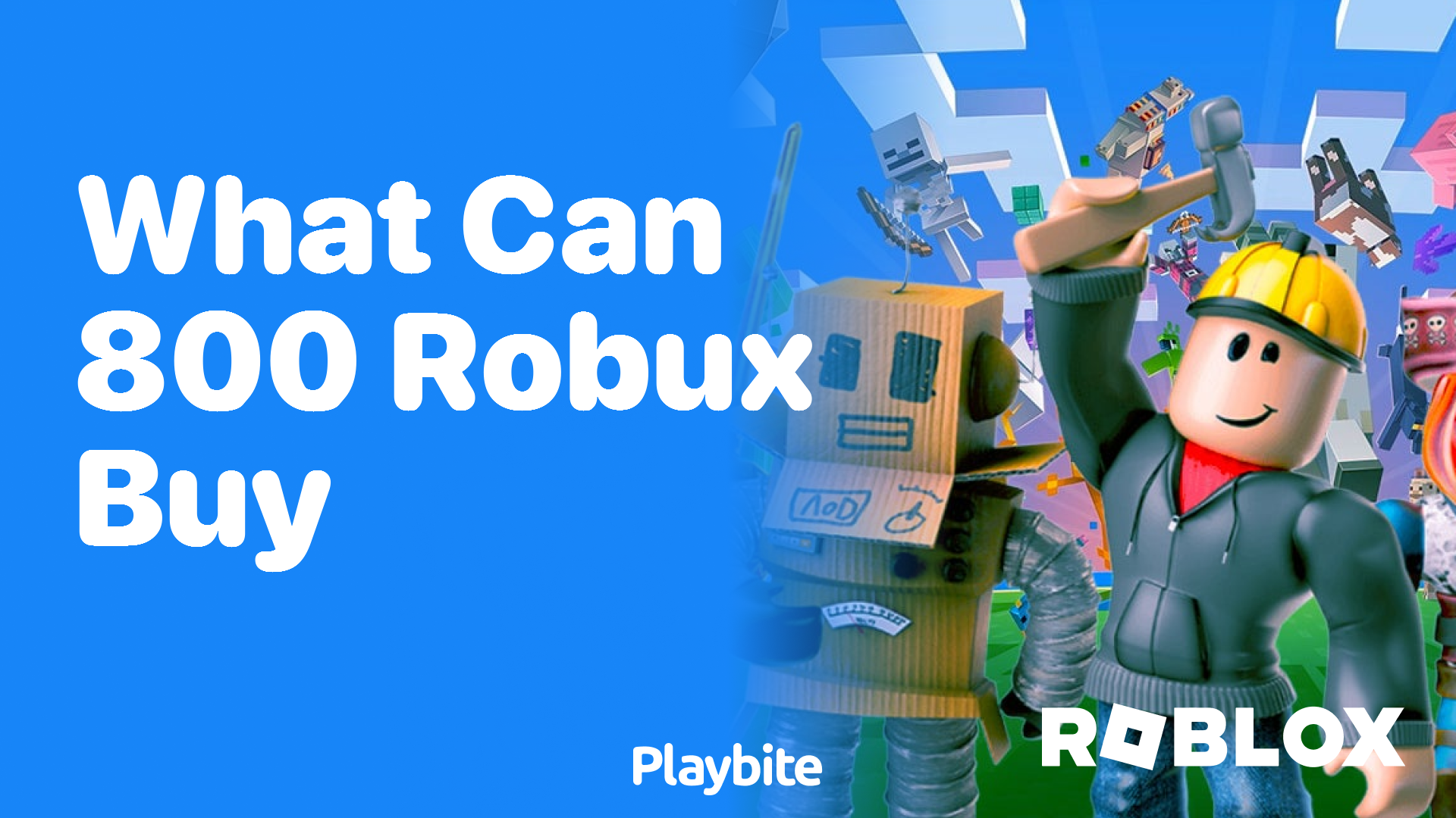 What Can 800 Robux Buy in Roblox?