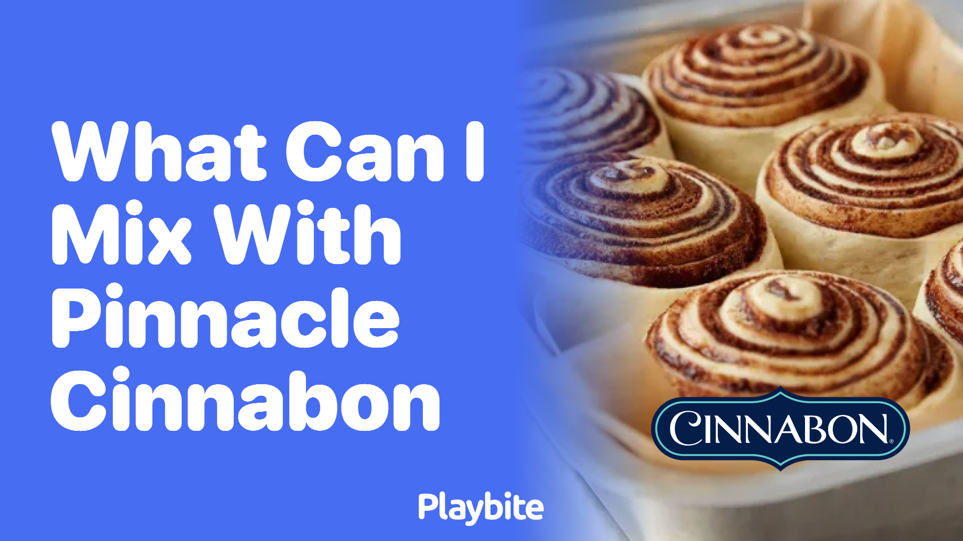 What Can I Mix With Pinnacle Cinnabon for a Sweet Sip?