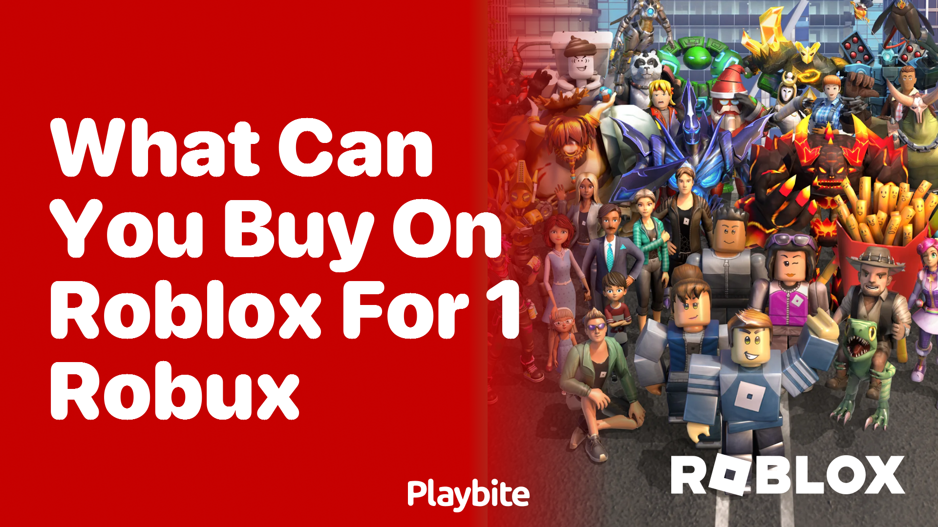 What Can You Buy on Roblox for 1 Robux?