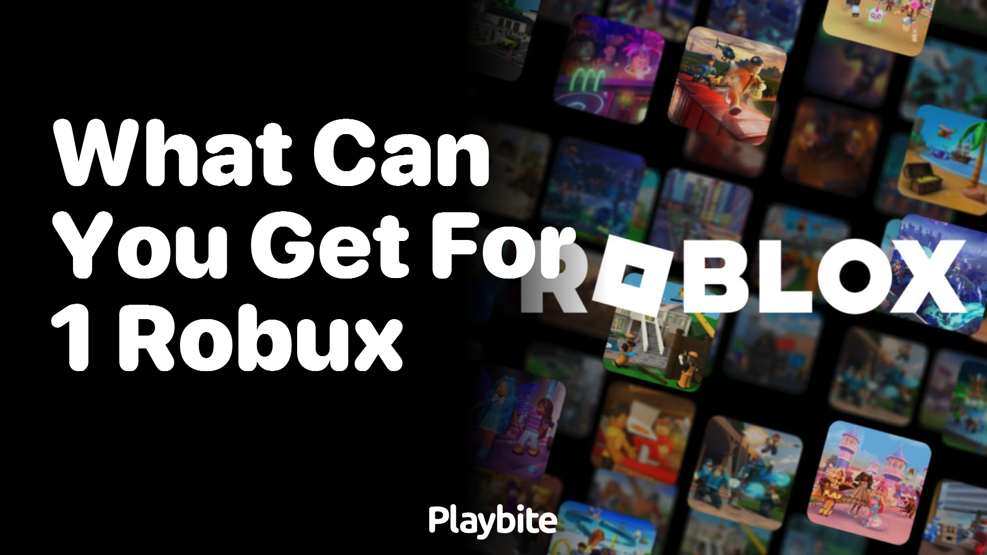 What Can You Get for 1 Robux in Roblox?