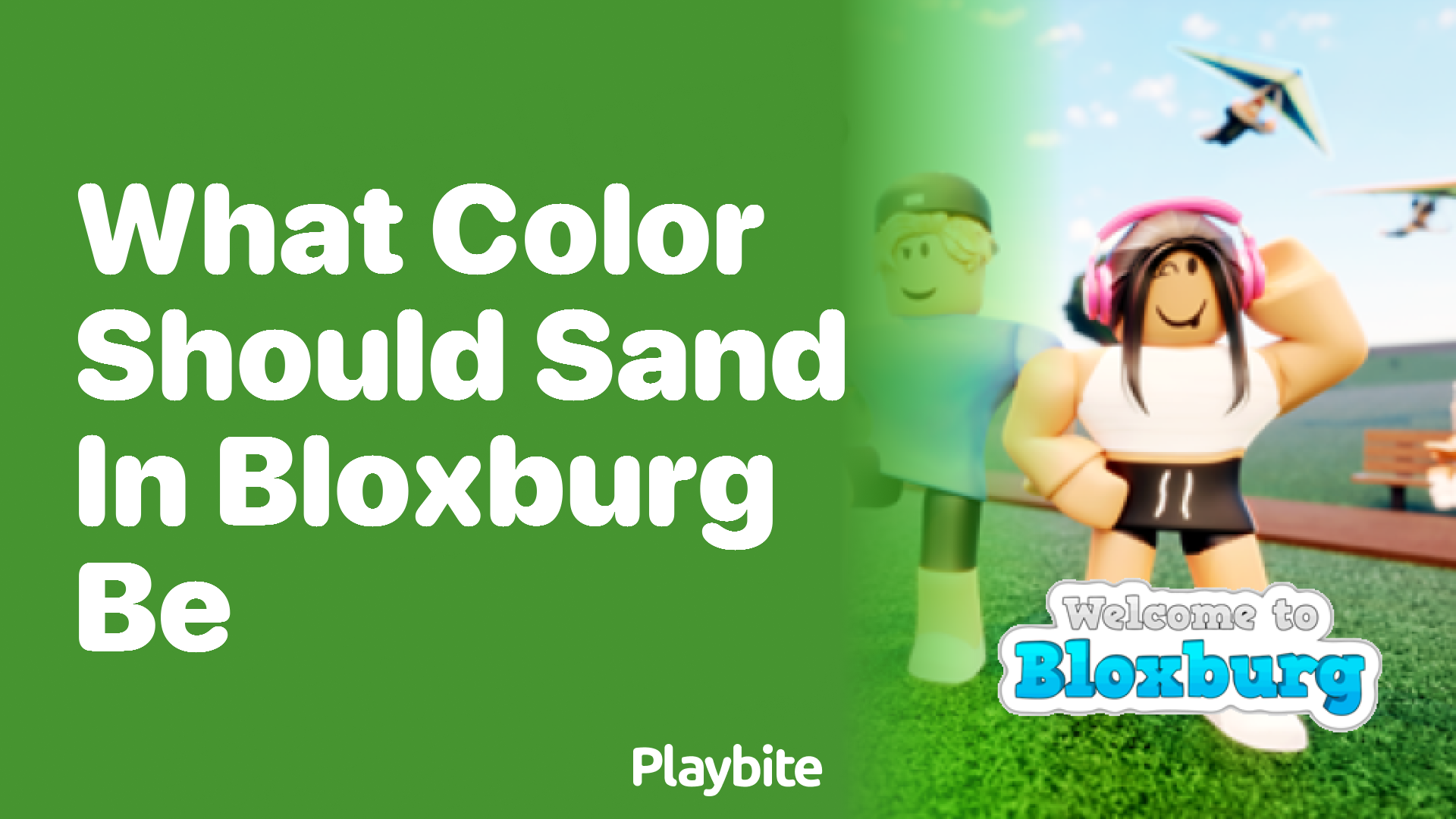 What Color Should Sand Be in Bloxburg?