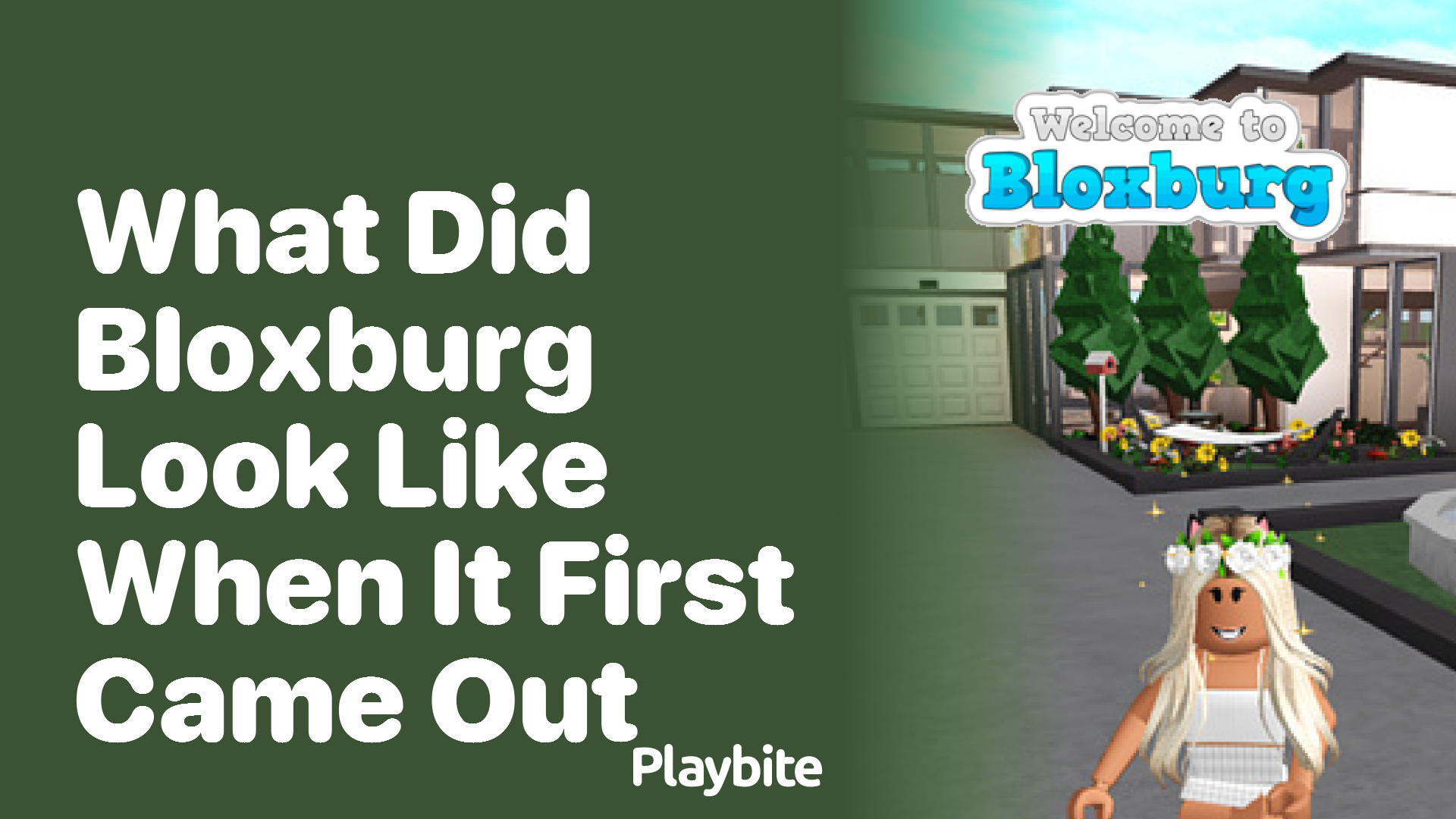 What Did Bloxburg Look Like When It First Came Out?