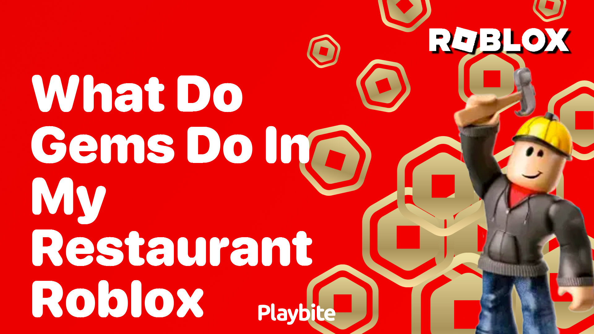 What Do Gems Do in My Restaurant on Roblox? - Playbite