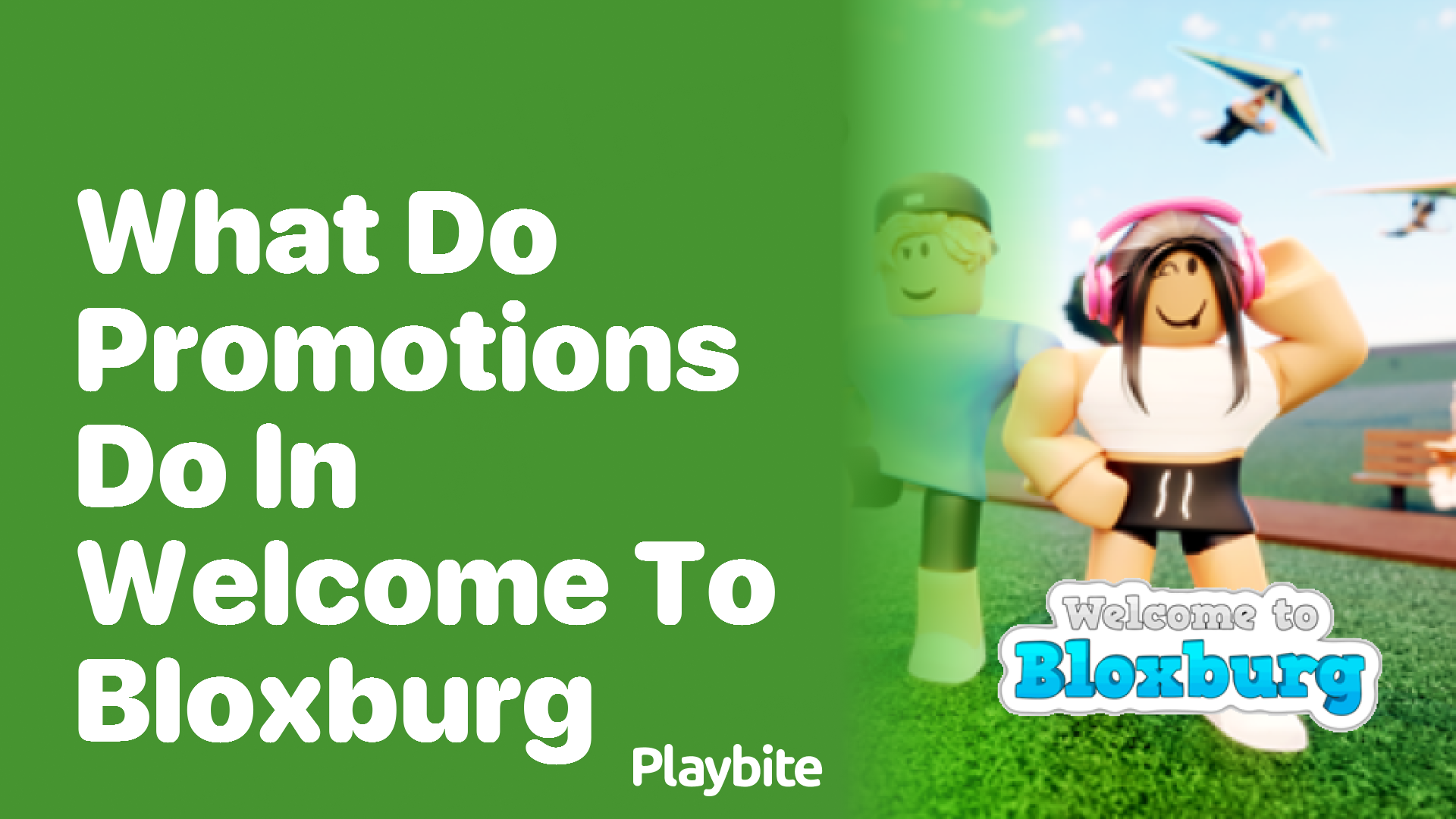 What Do Promotions Do in Welcome to Bloxburg?