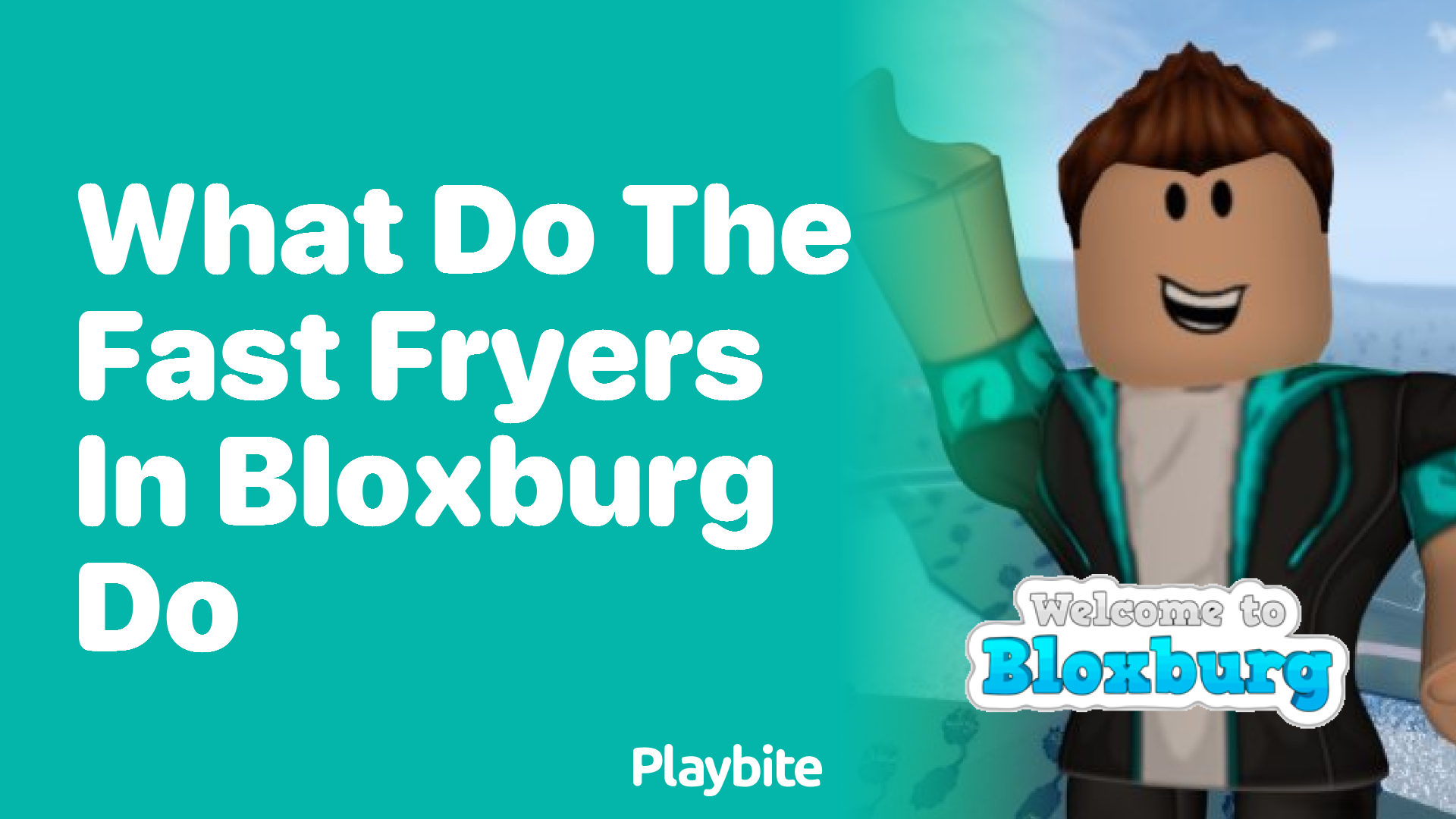 What Do the Fast Fryers in Bloxburg Do?