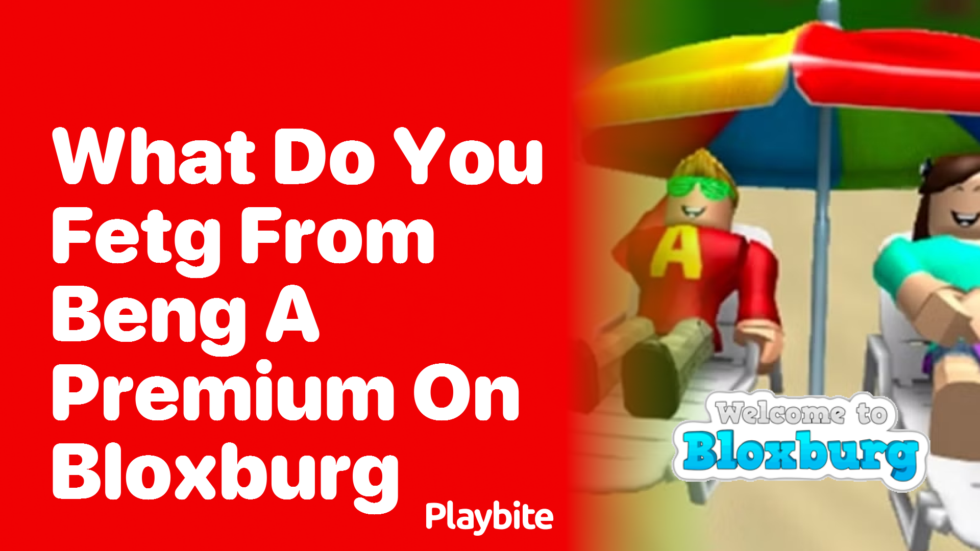 What Do You Get From Being a Premium on Bloxburg?