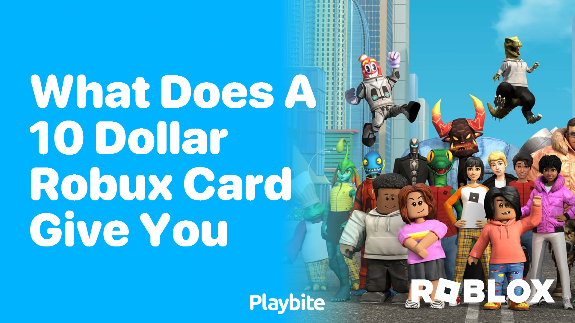 What Does a $10 Robux Card Get You in Roblox?