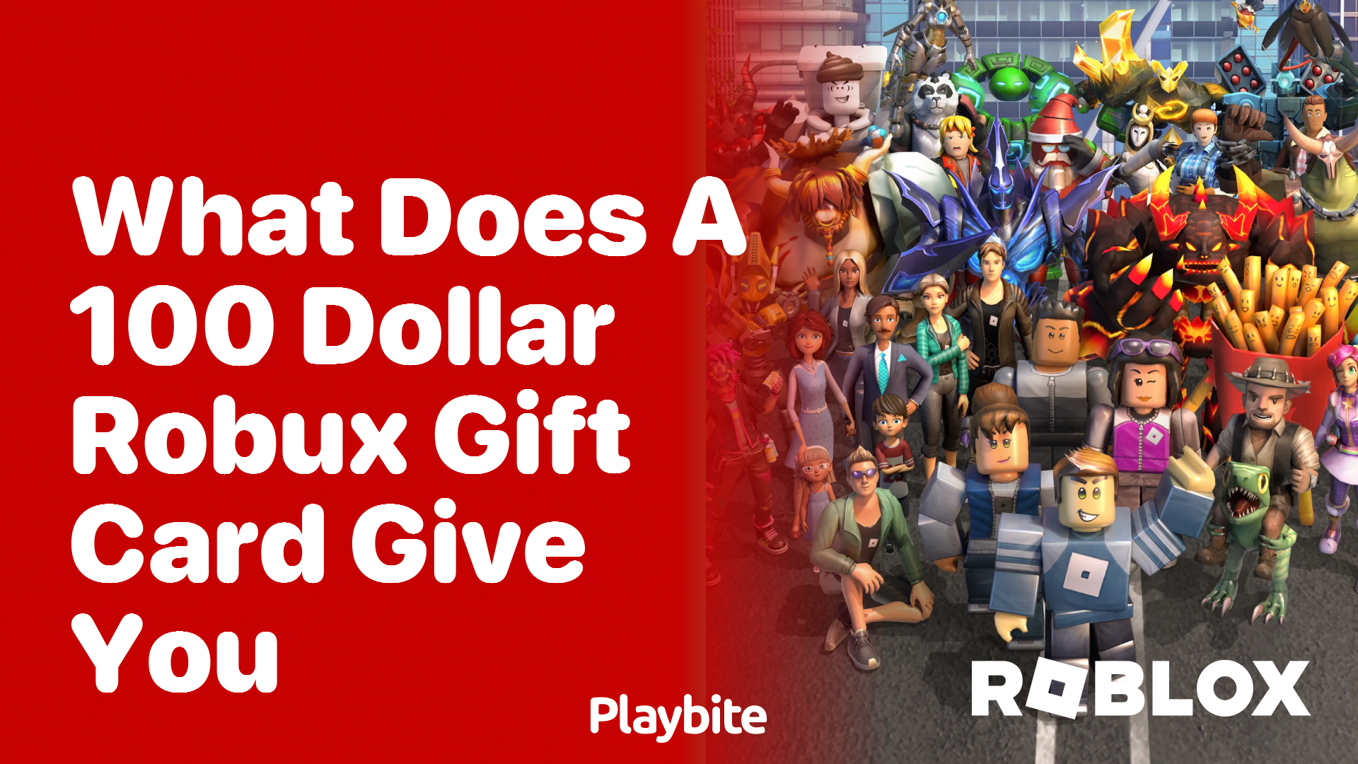 What Does a 100 Dollar Robux Gift Card Give You?